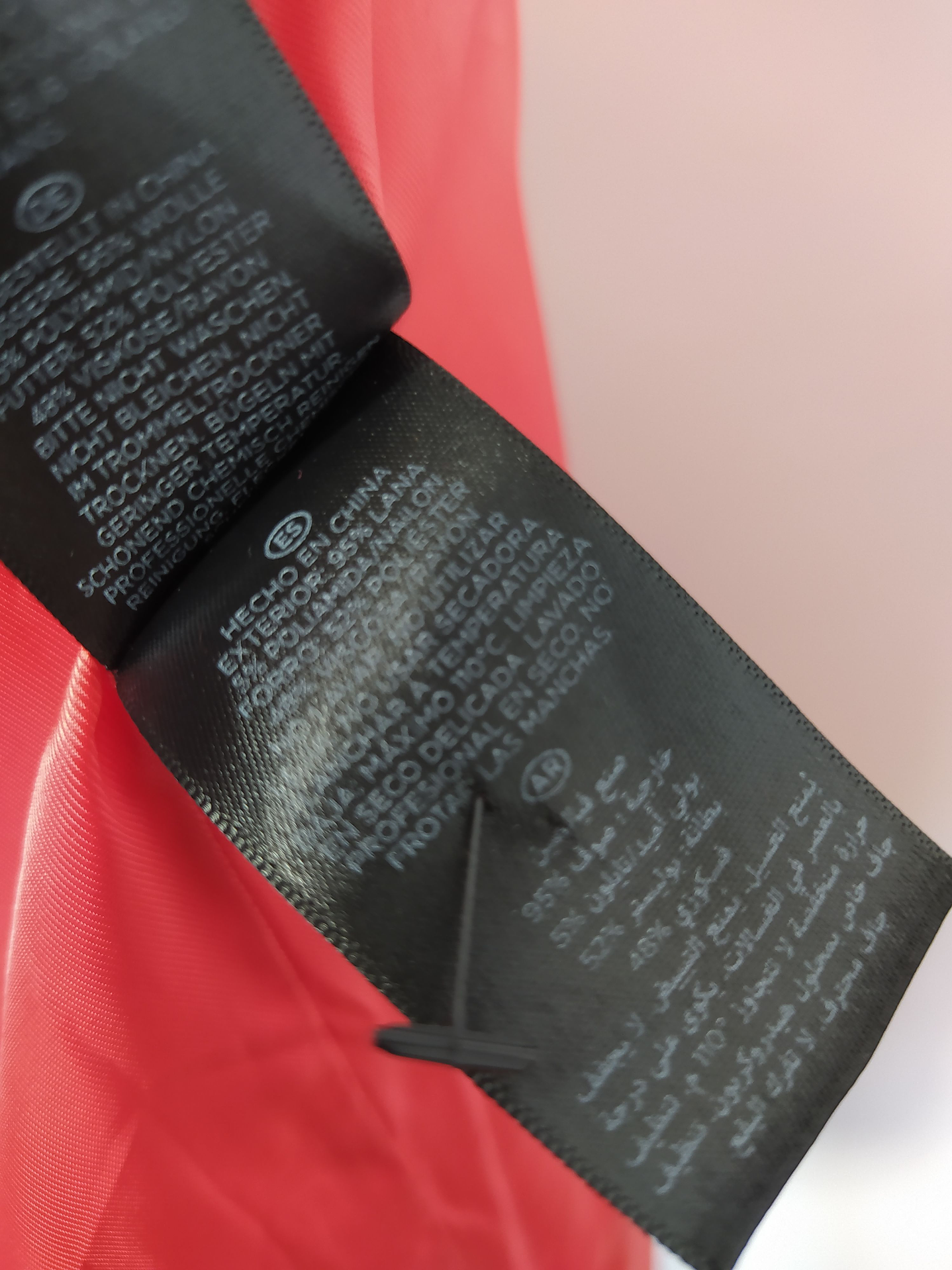 Abrigo mujer lana HOOBS LONDON Coral Talla XL/XXL - MM72 11