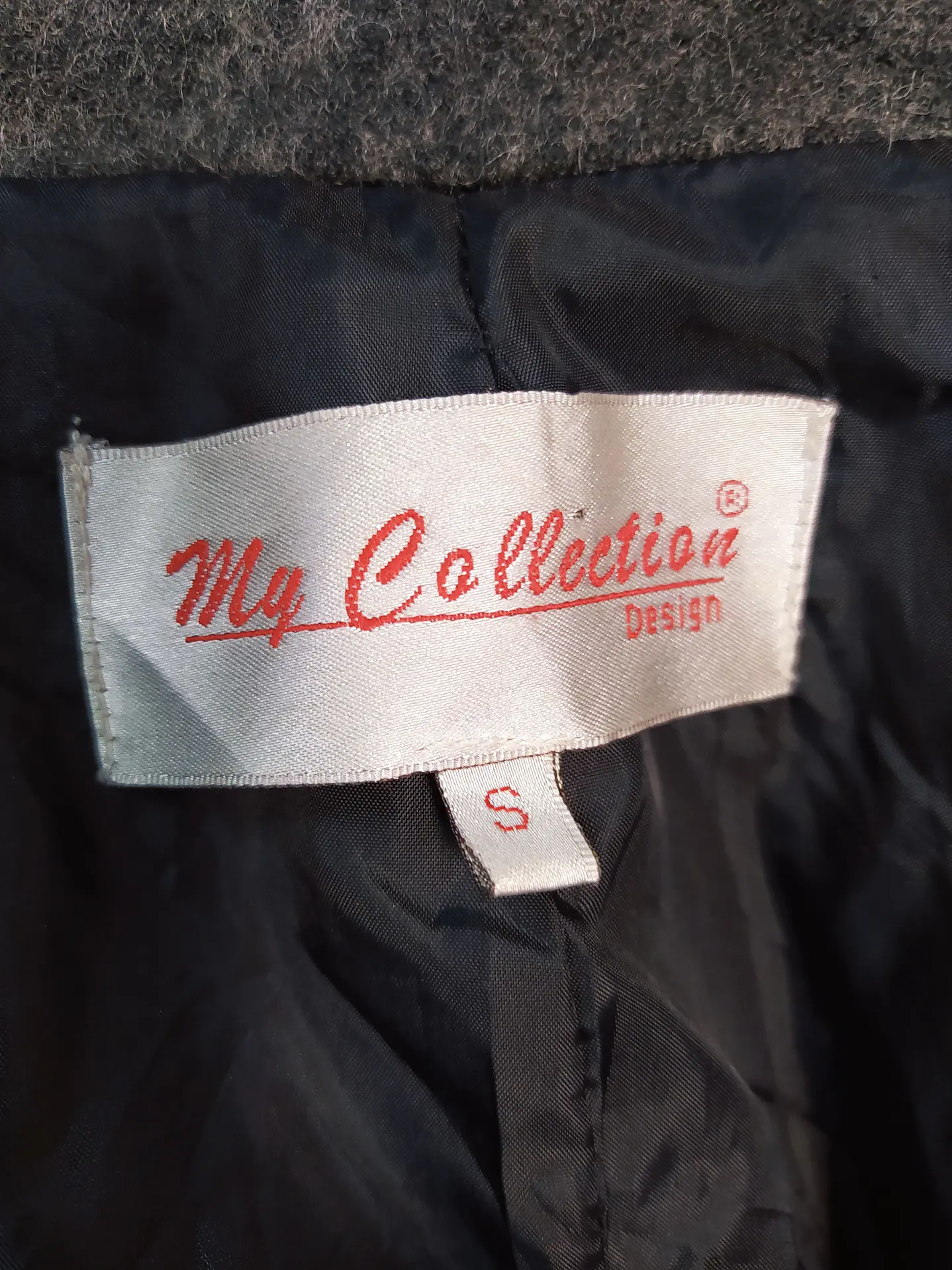 Abrigo mujer Princesa Marinero Lana Plomo Talla S - MM69 2