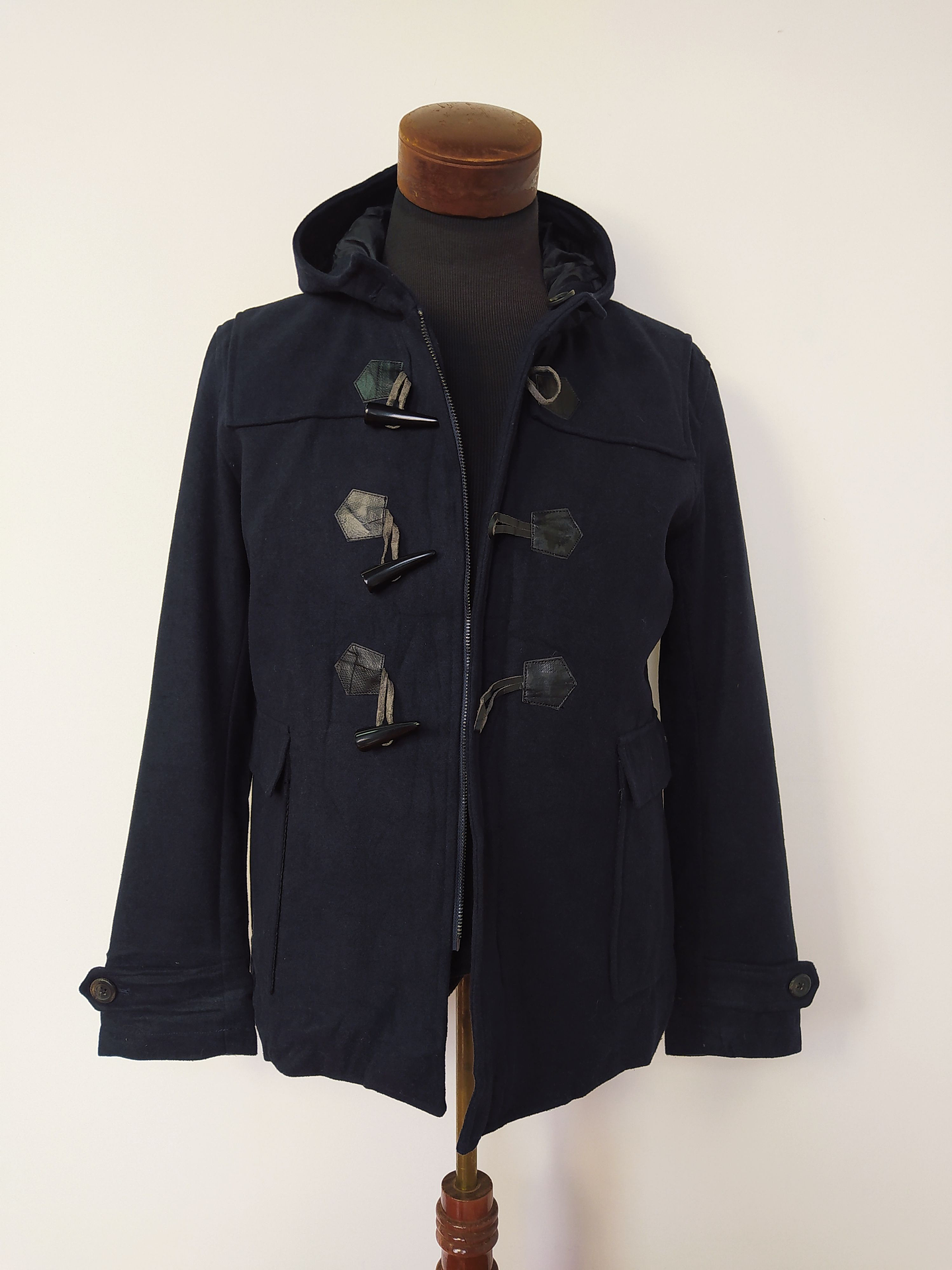 Abrigo Montgomery lana hombre Nylaus Azul Talla S - Código C149 1