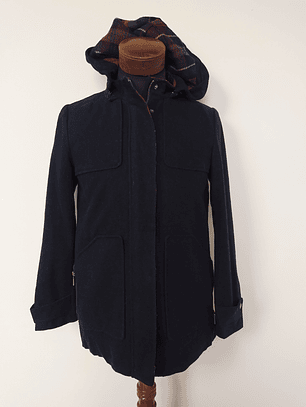 Abrigo Tommy Hilfigier lana hombre juvenil Azul Talla XXS  - Código C151