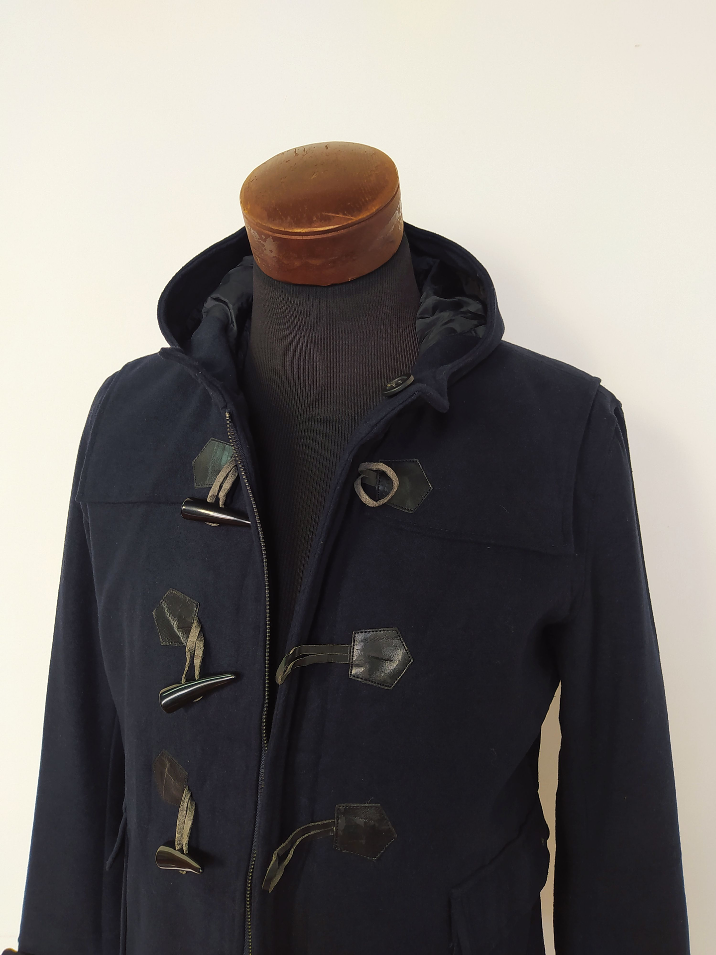 Abrigo Montgomery lana hombre Nylaus Azul Talla S - Código C149 3