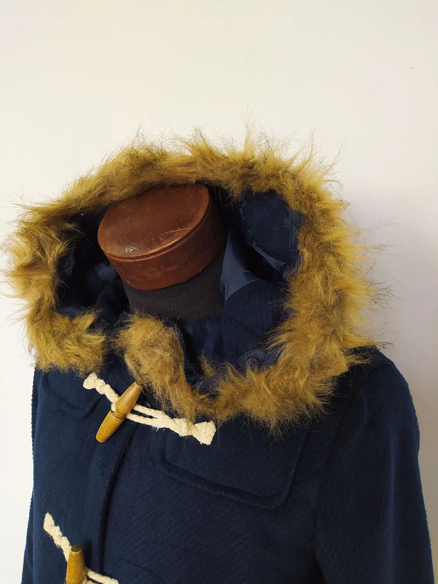 Abrigo Montgomery mujer Chocol Azul Talla SM  6