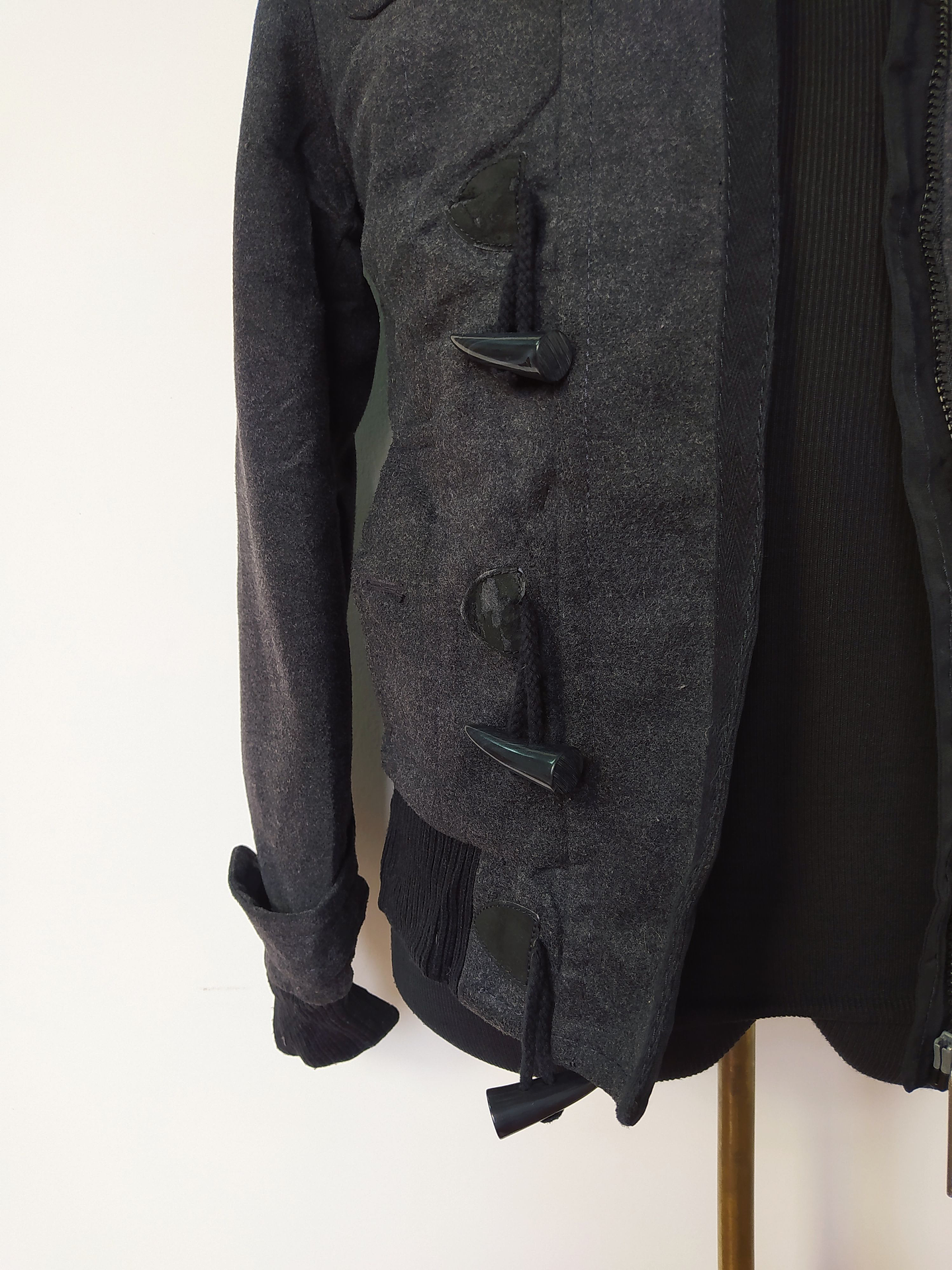 Chaqueta hombre lana St Oliver Plomo Talla XXS - Código C160 3