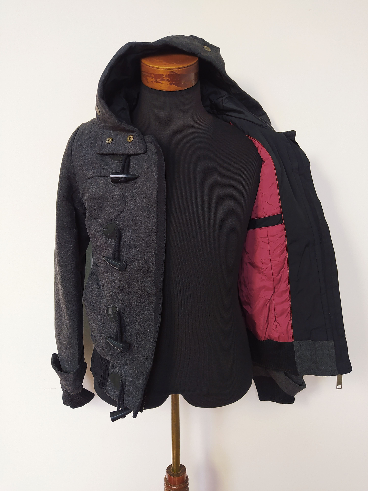 Chaqueta hombre lana St Oliver Plomo Talla XXS - Código C160 1