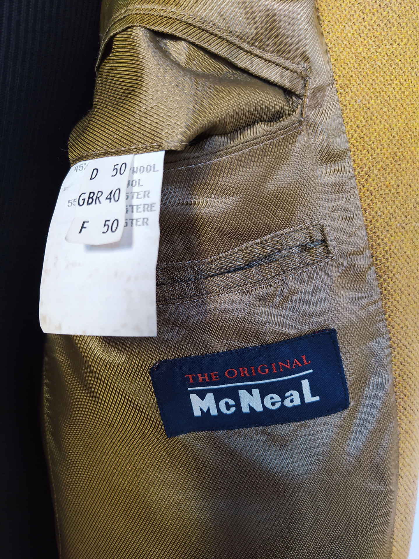 Chaqueta McNeal lana veston TALLA ML - BH95  6