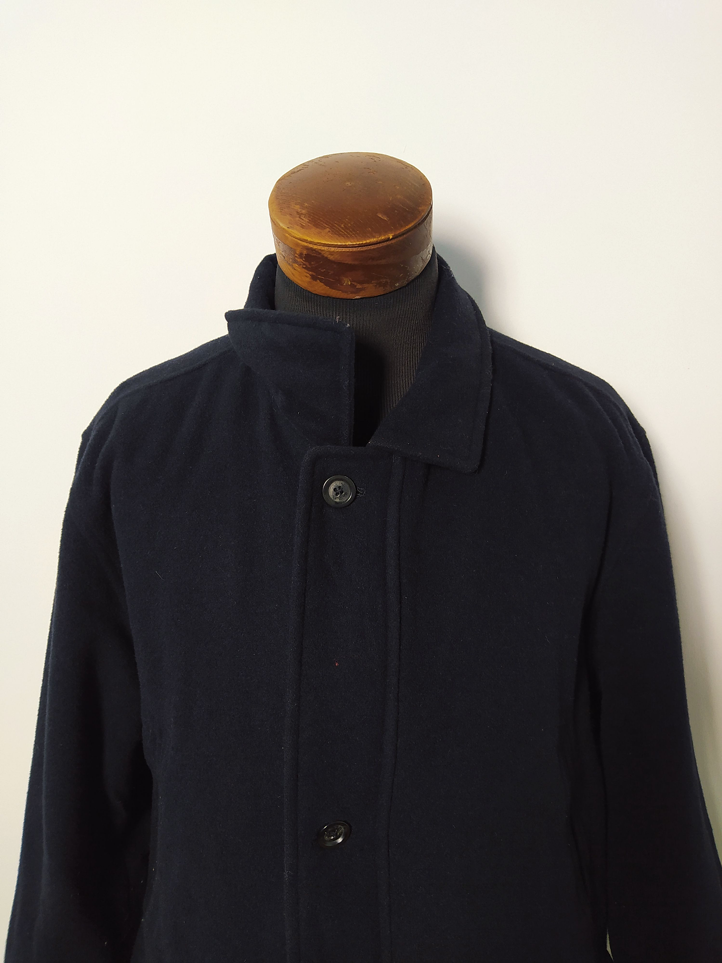 Abrigo lana hombre Chaqueton Fec Azul oscuro XL/XXL 3