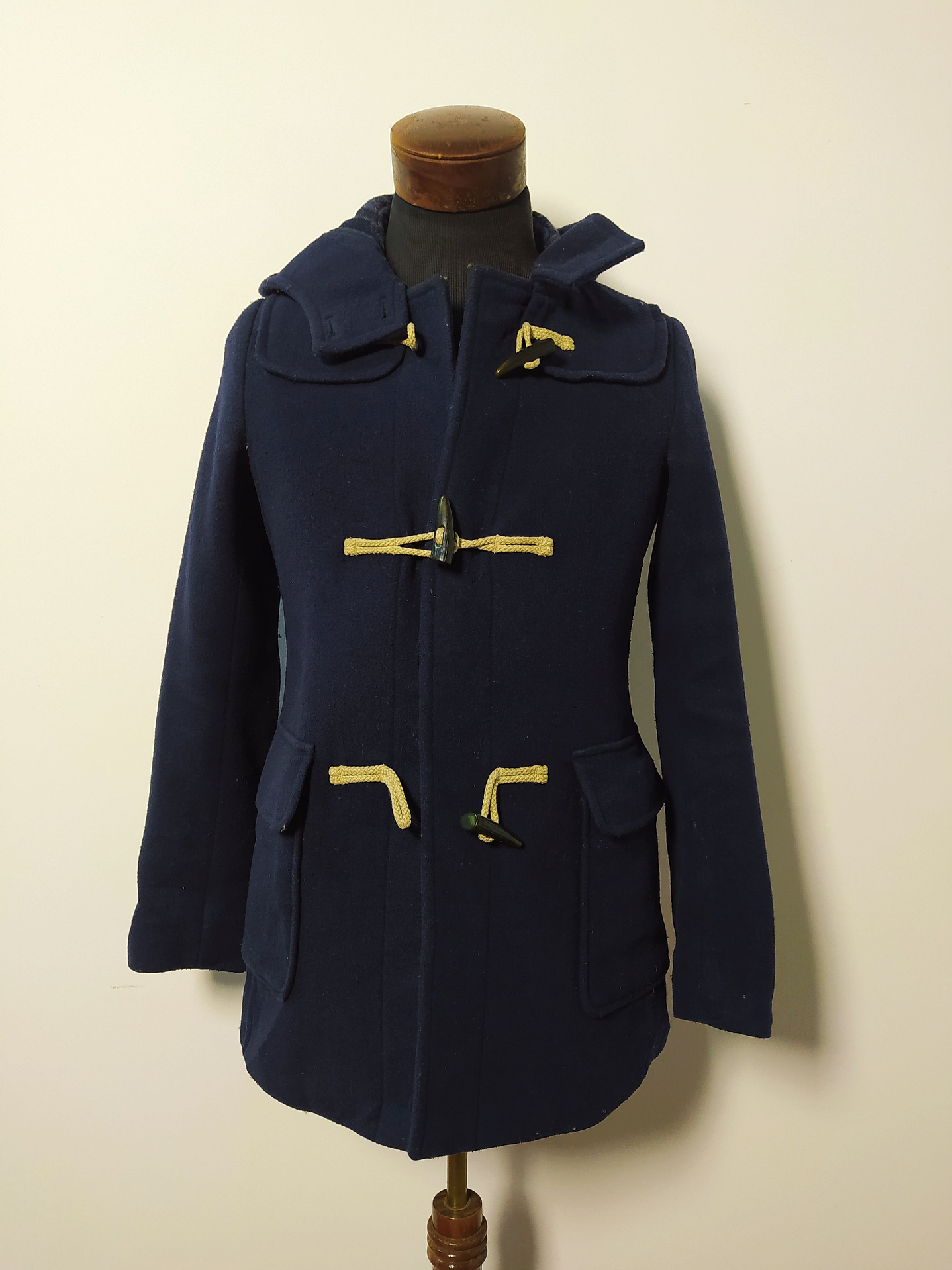 Abrigo Montgomery lana hombre Uniqlo Azul XXS - Código C208 1