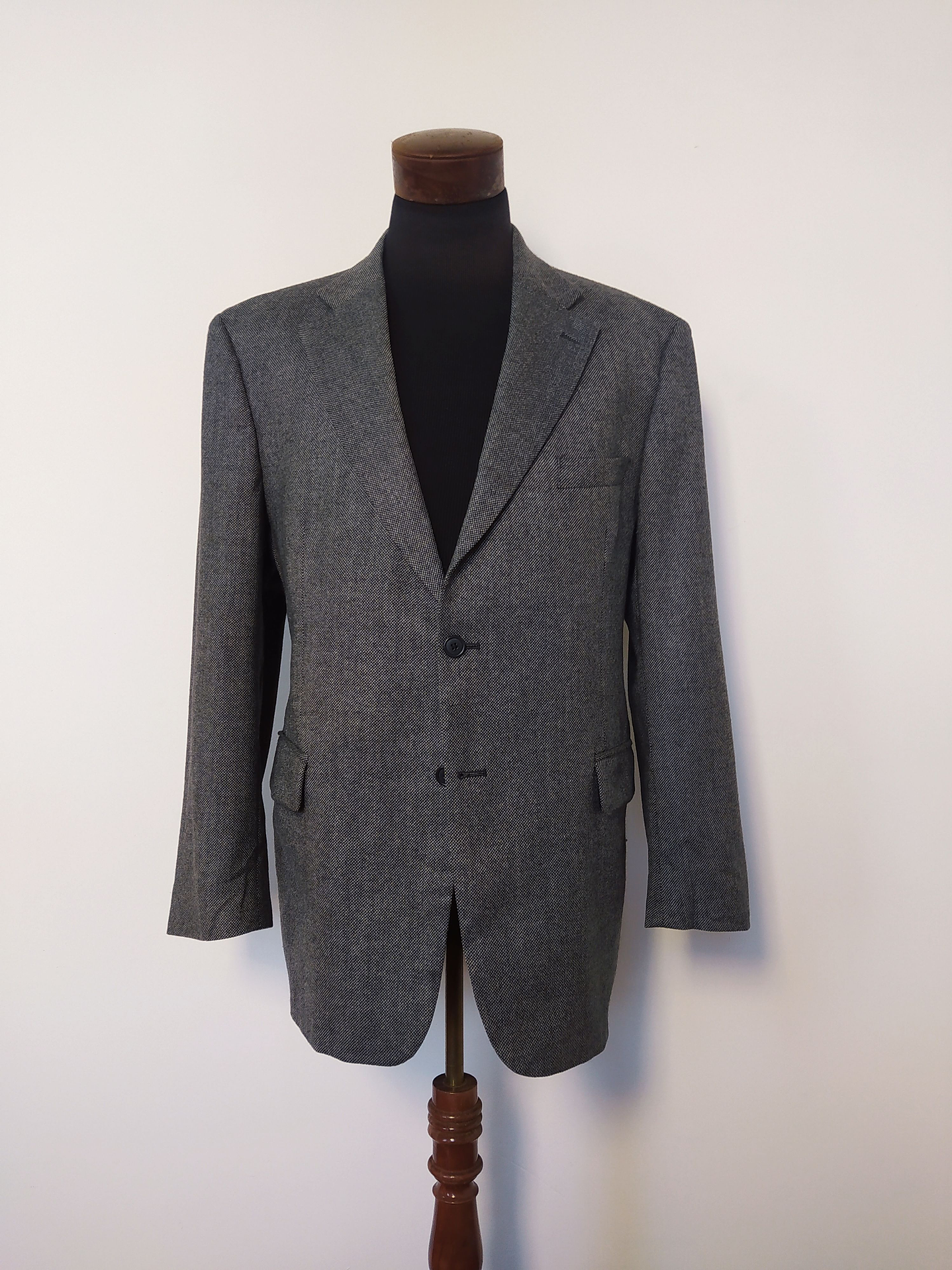 Blazer pura lana virgen M&S Plomo Talla LXL 2