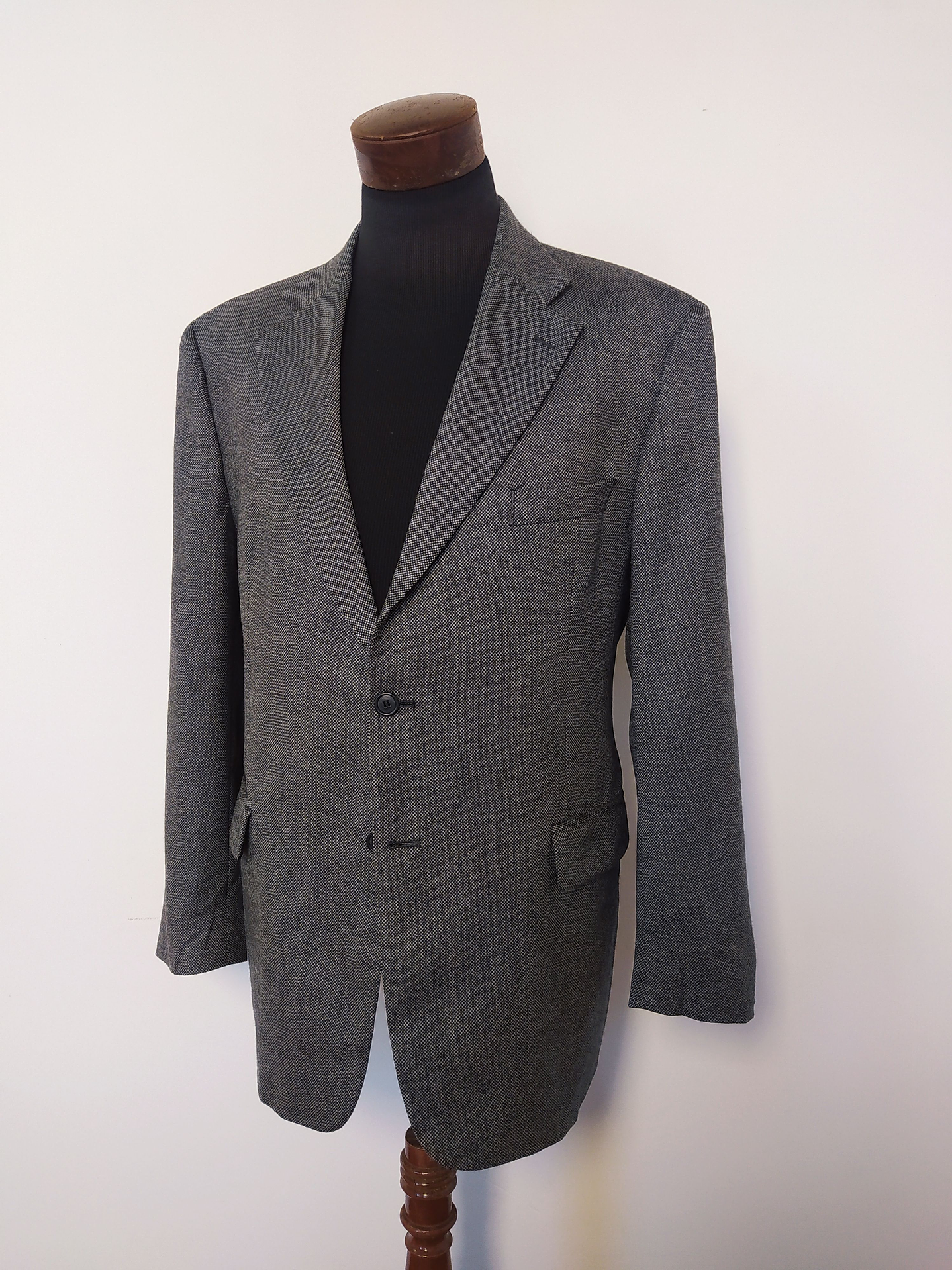 Blazer pura lana virgen M&S Plomo Talla LXL 3