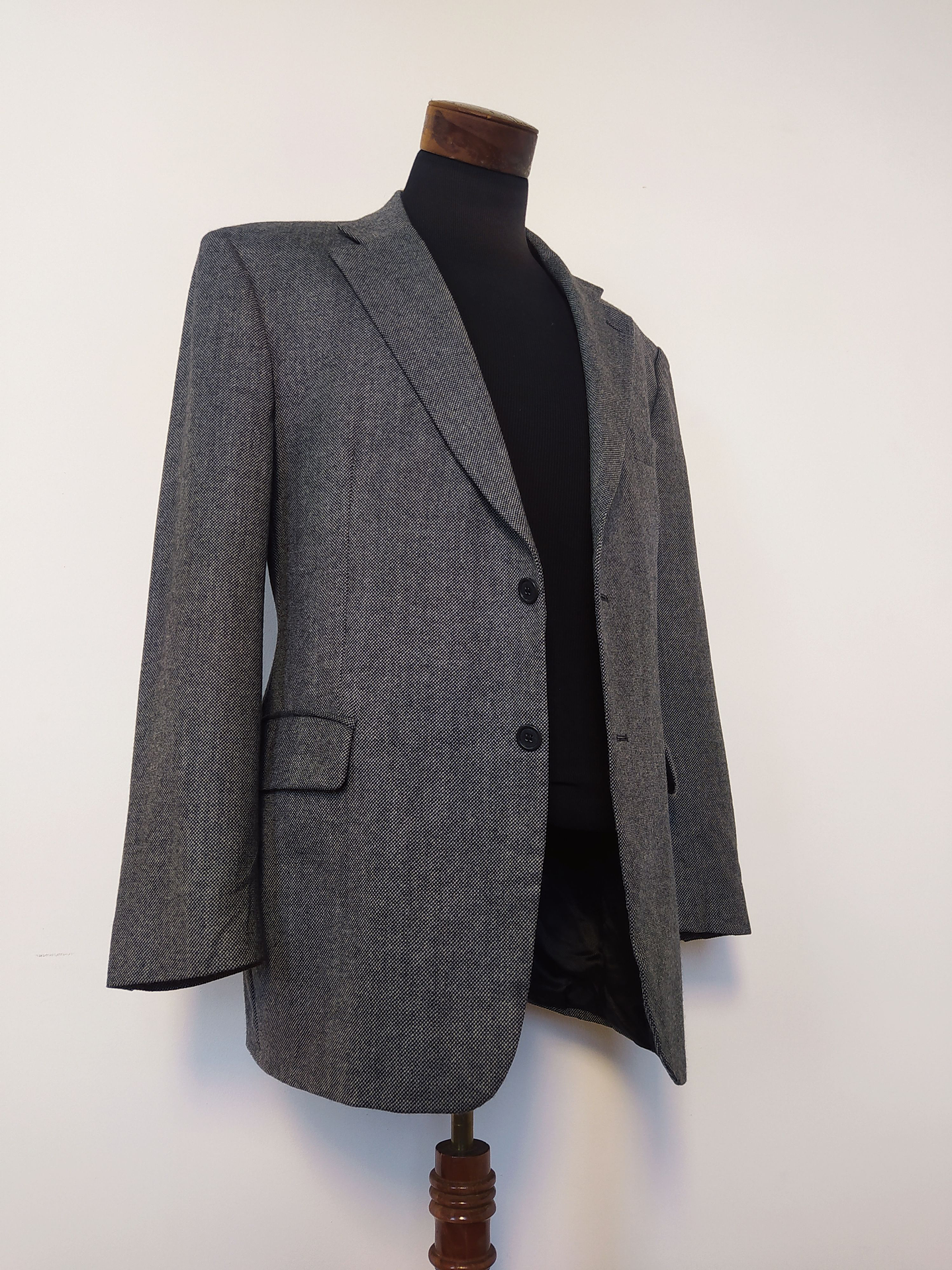 Blazer pura lana virgen M&S Plomo Talla LXL 1