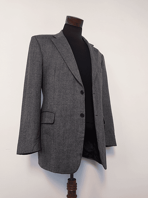 Blazer pura lana virgen M&S Plomo Talla LXL