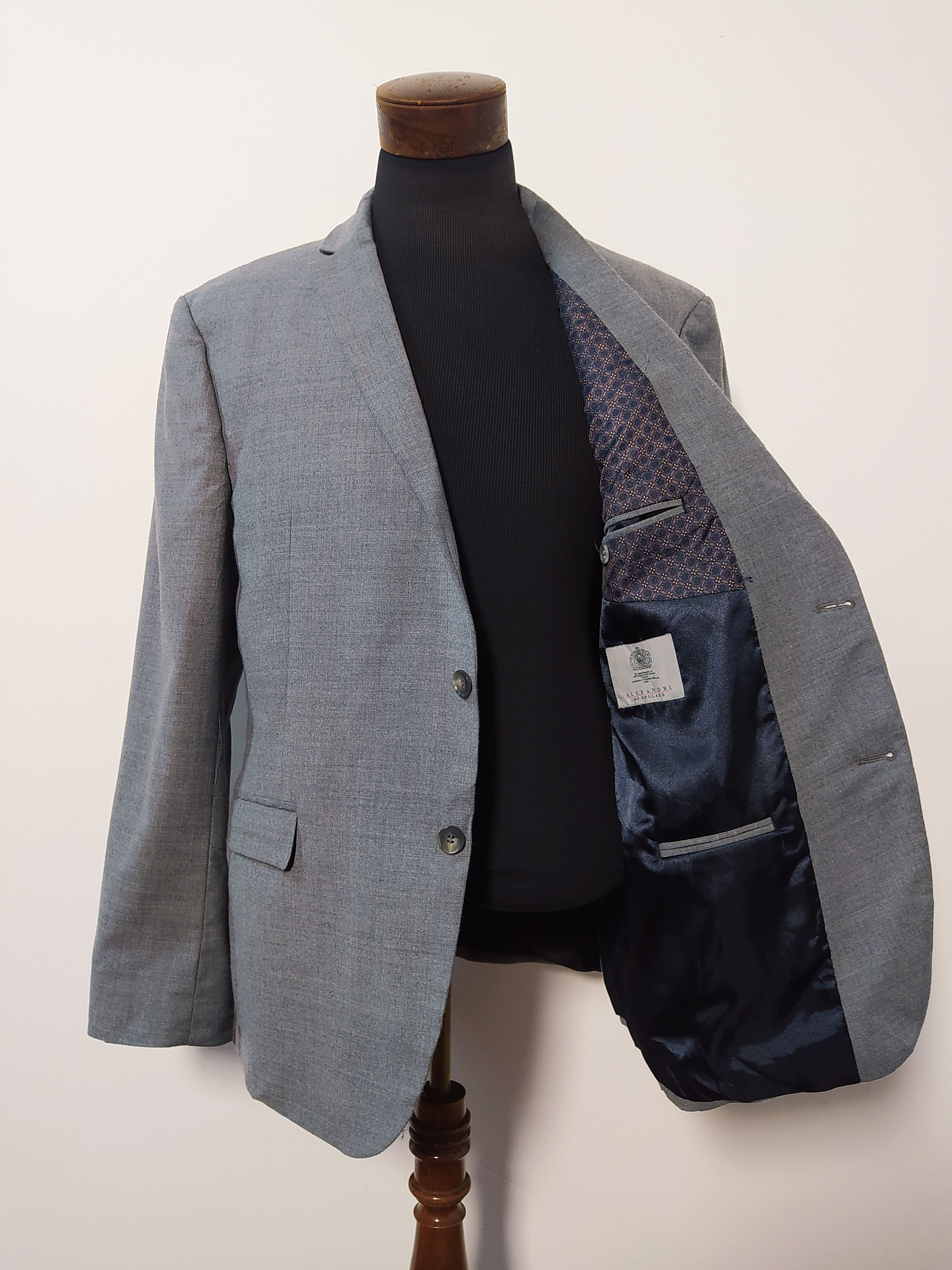 Chaqueta Alexandre Of England Gris Talla LXL - Código BH117 4