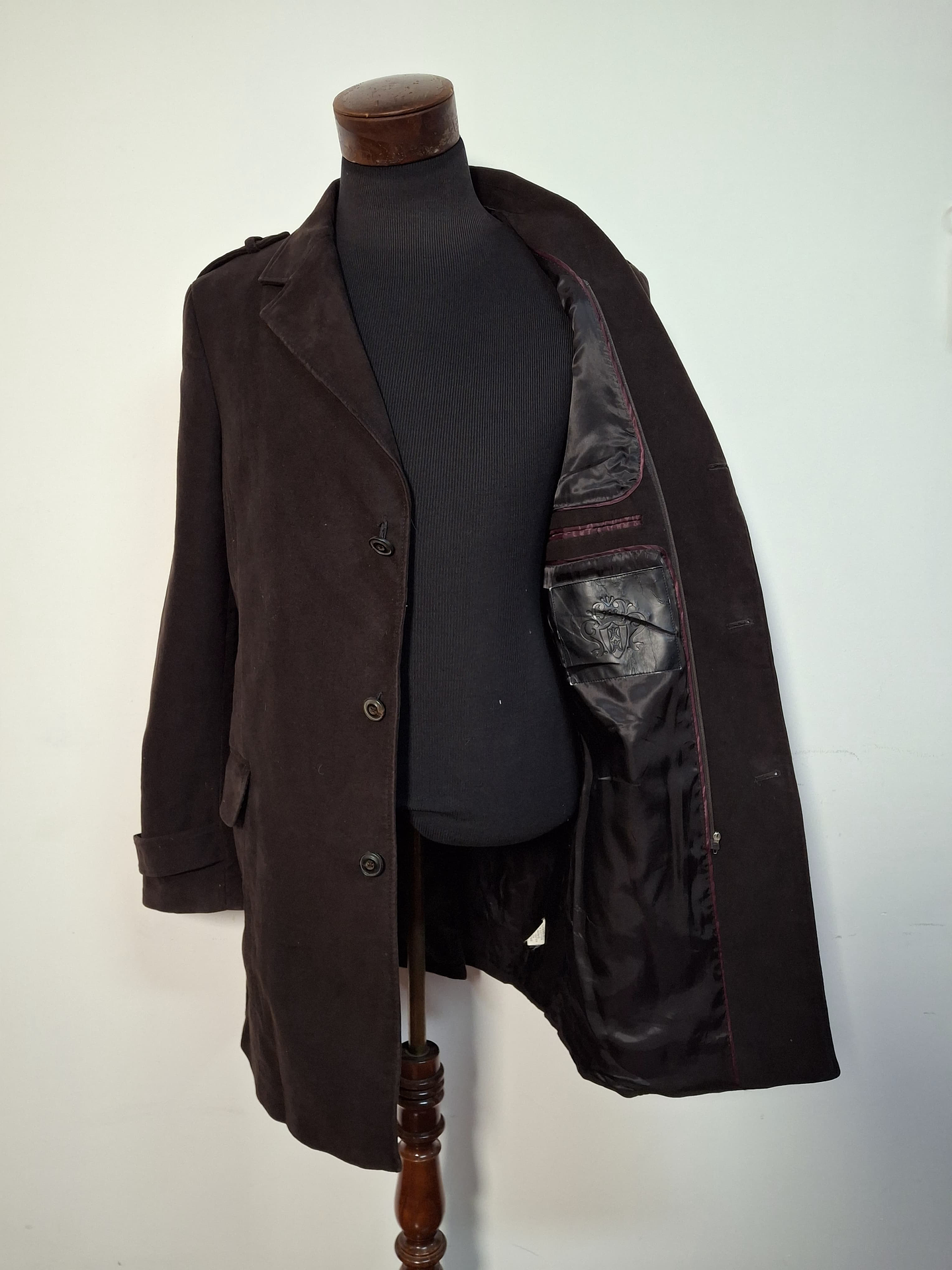 Abrigo hombre ZARA terciopelo TALLA ML Slim fit - C221 3