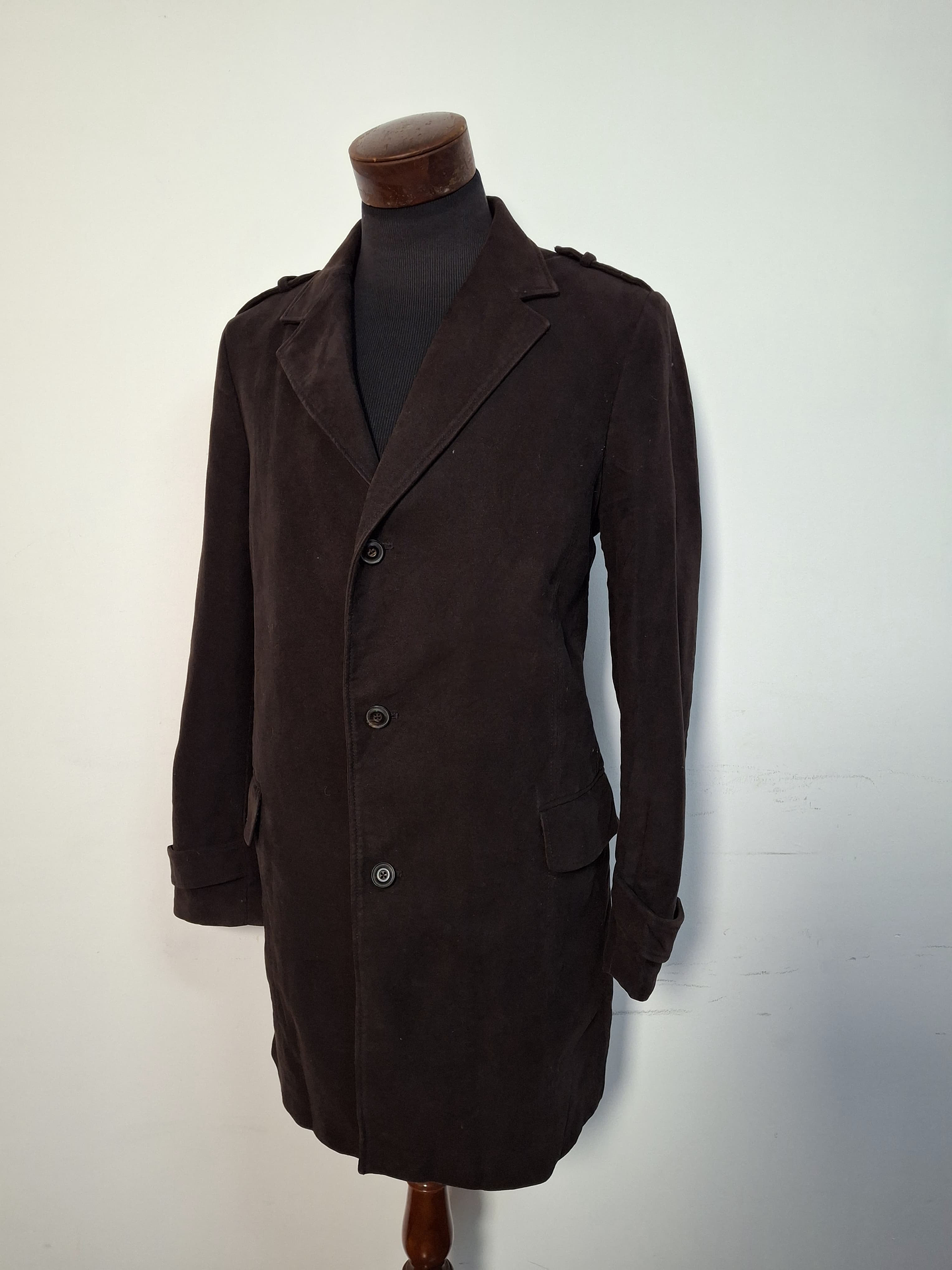 Abrigo hombre ZARA terciopelo TALLA ML Slim fit - C221 2