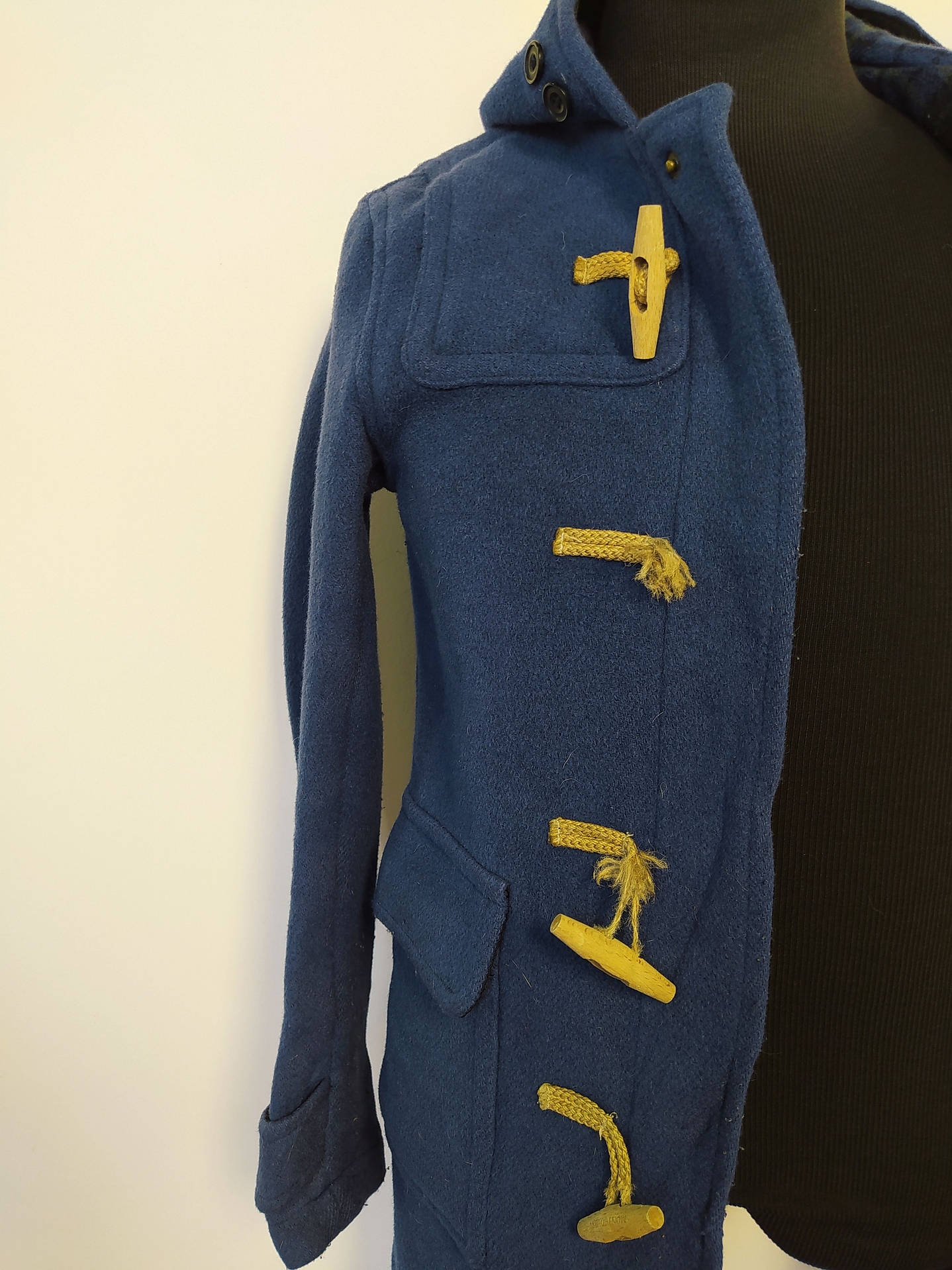 Abrigo hombre Original Montgomery England lana virgen Grueso lujo TALLA XS/S - C251 2