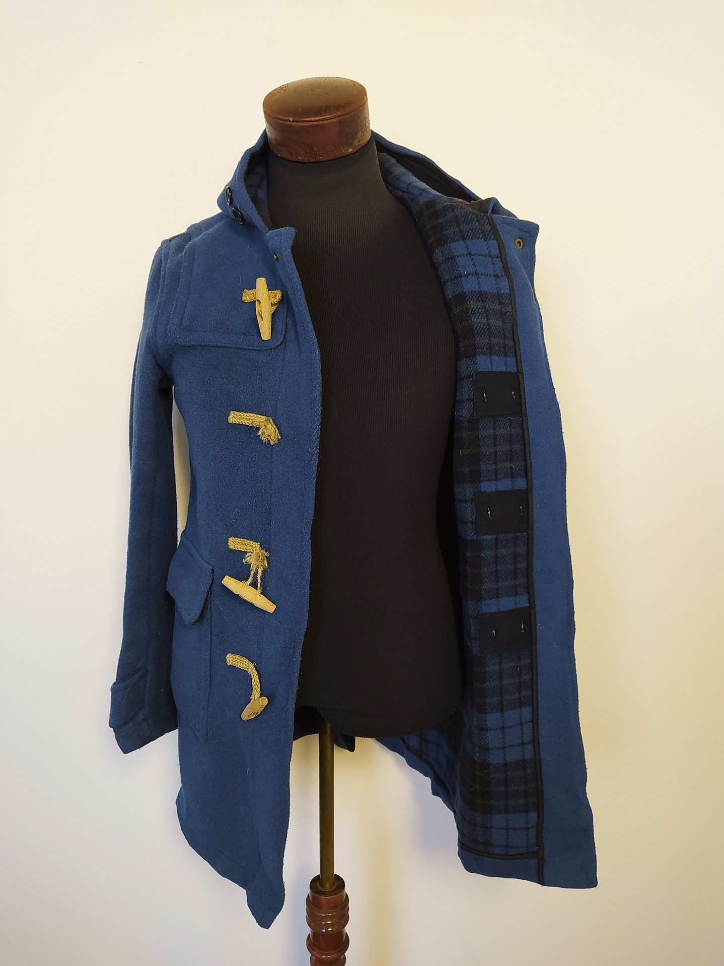 Abrigo hombre Original Montgomery England lana virgen Grueso lujo TALLA XS/S - C251 3