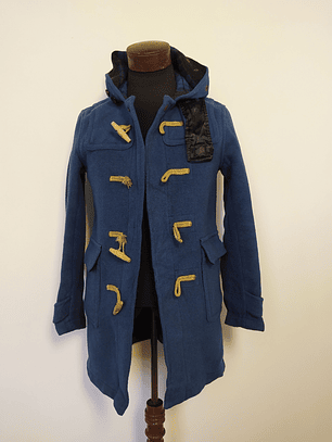 Abrigo hombre Original Montgomery England lana virgen Grueso lujo TALLA XS/S - C251