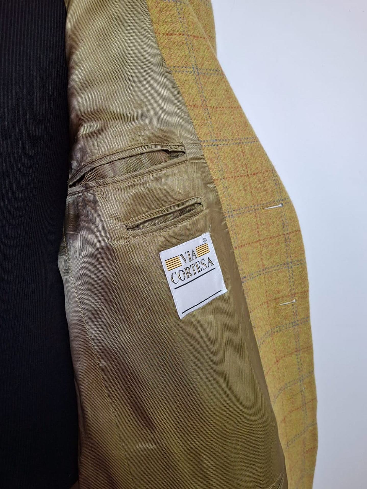 Blazer Vía Cortesa hombre Vestón lana TALLA 3XL - BH121 5