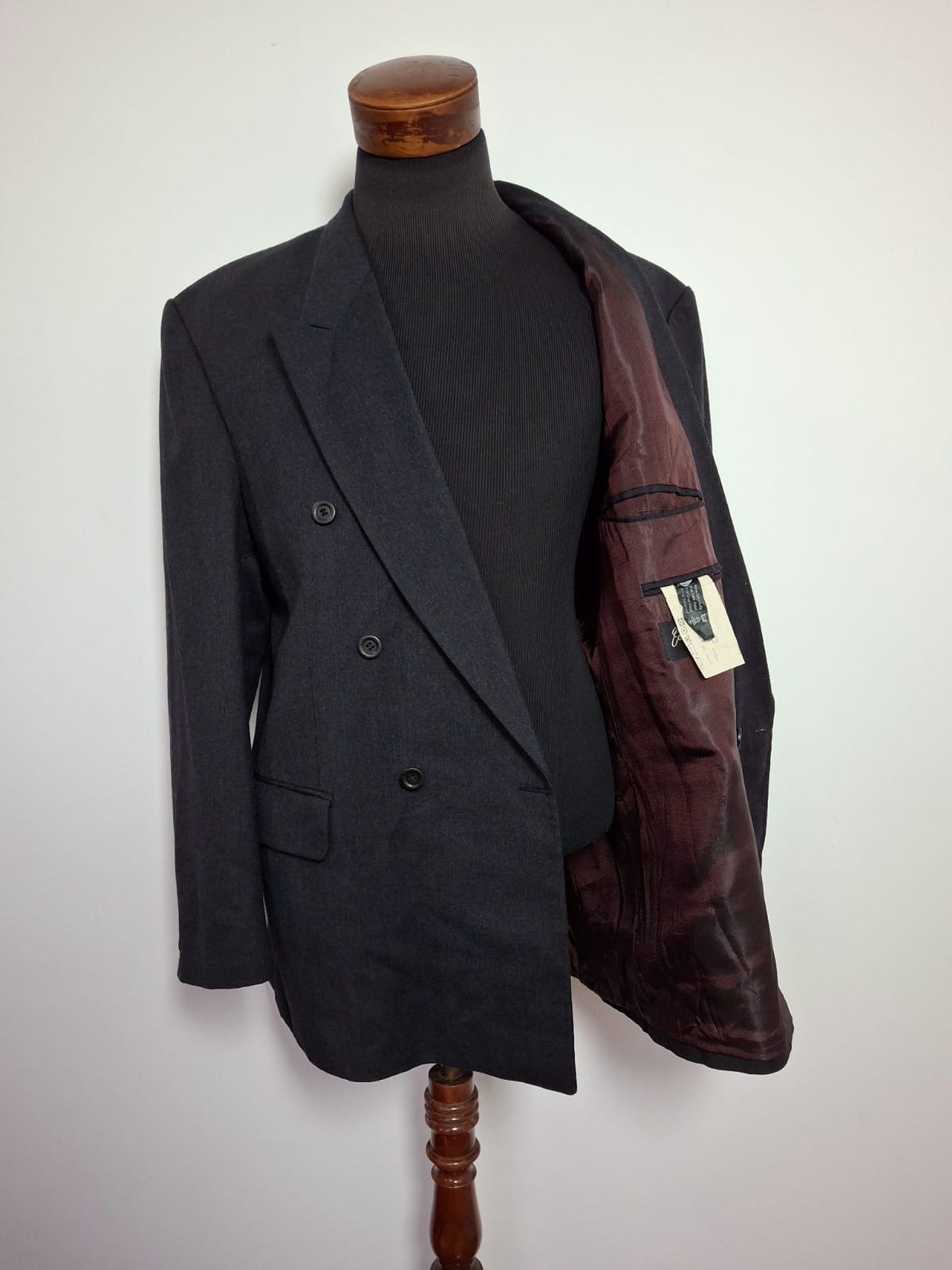 Blazer Double Breasted Pura Lana Earl Of Langholm TALLA XL - BH139 4