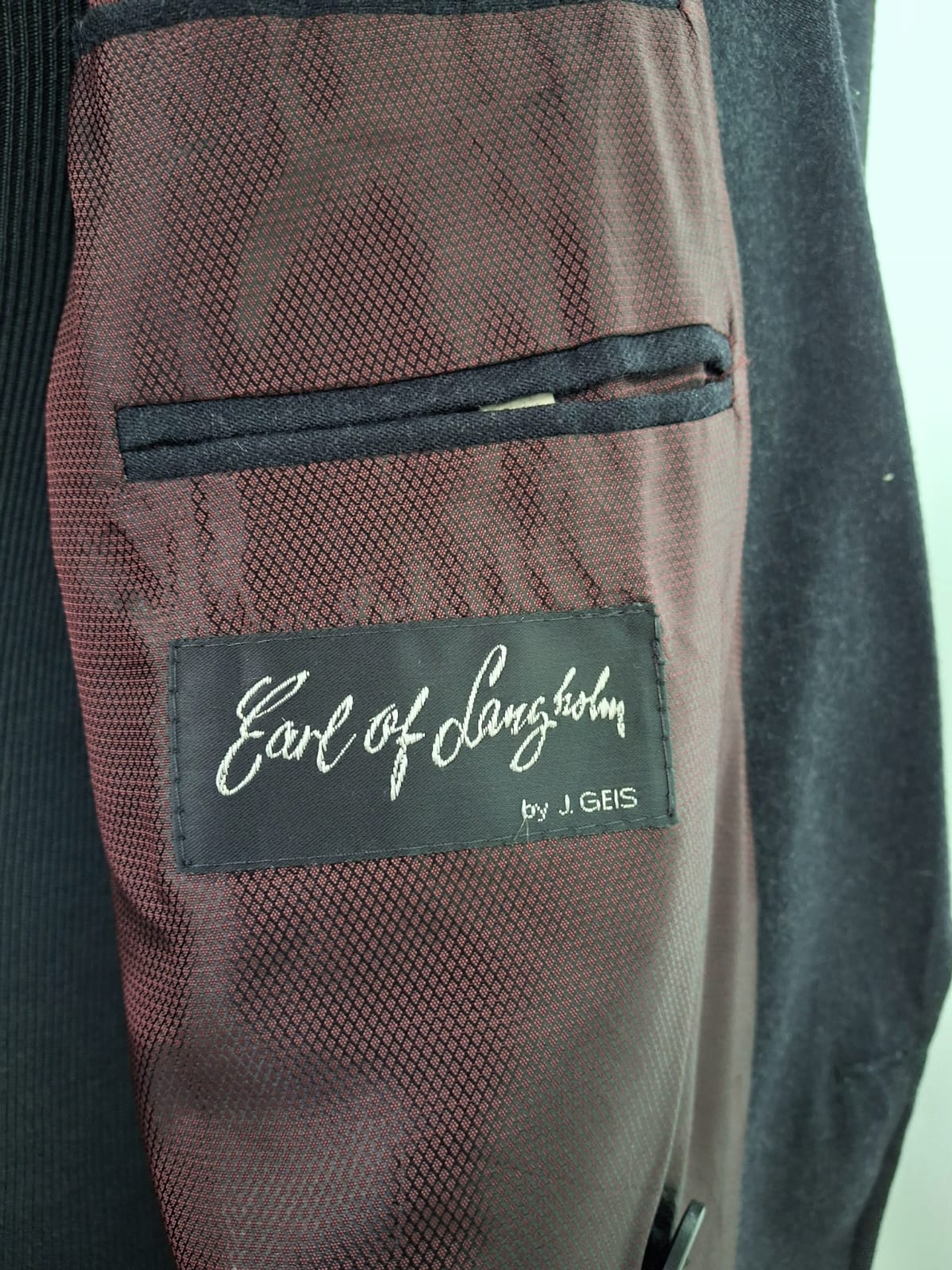 Blazer Double Breasted Pura Lana Earl Of Langholm TALLA XL - BH139 5