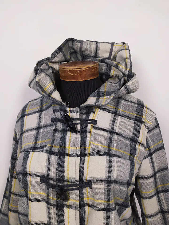 Abrigo mujer Old Navy Escocés TALLA L - MM102 2