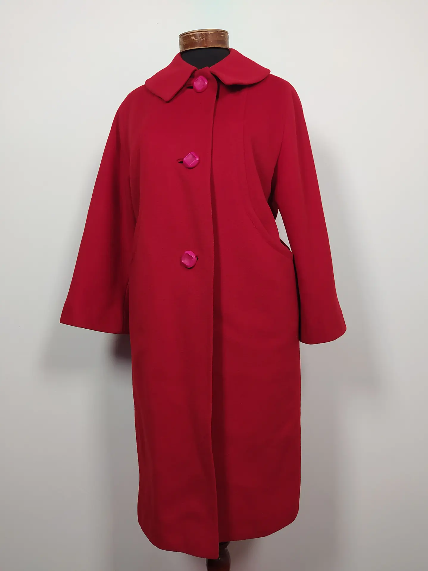 Abrigo pura lana Westshire Rojo TALLA ML - MM105 1