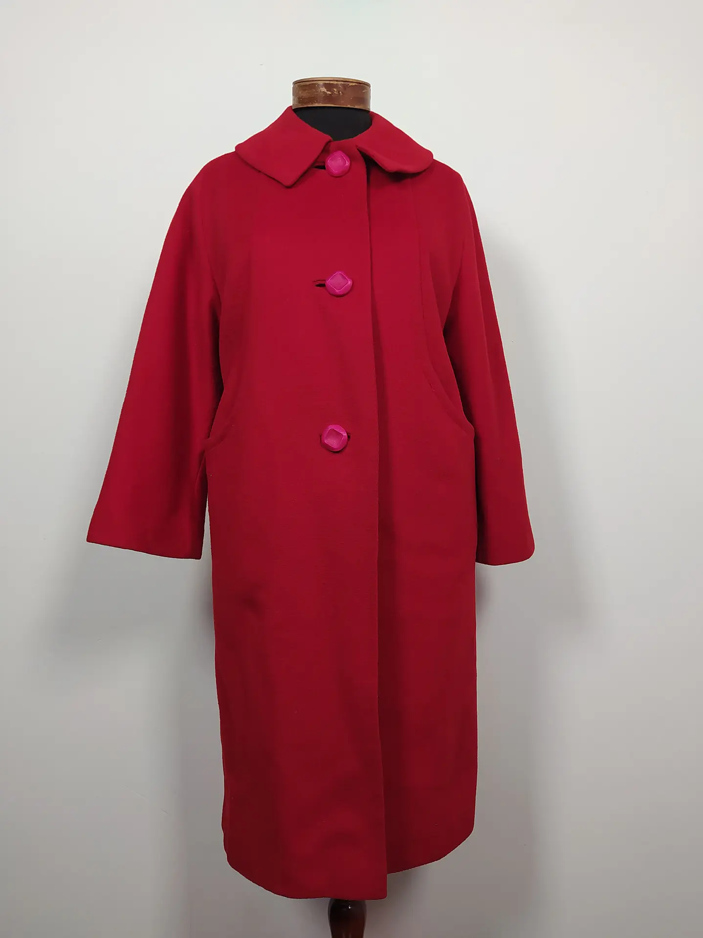 Abrigo pura lana Westshire Rojo TALLA ML - MM105 2