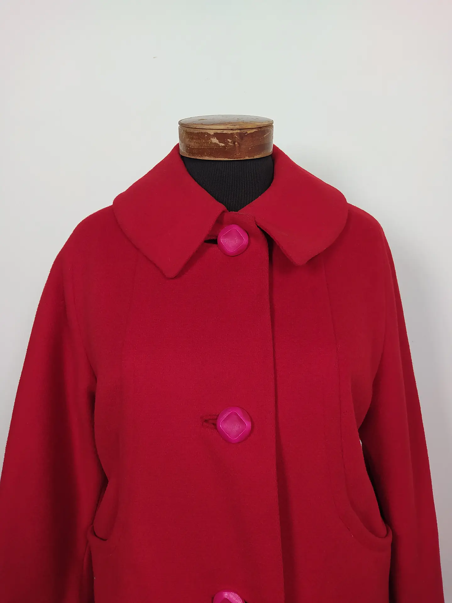 Abrigo pura lana Westshire Rojo TALLA ML - MM105 3