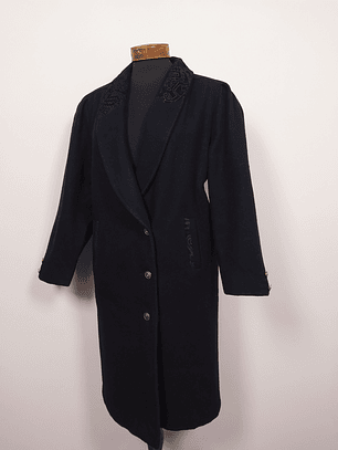 Abrigo pura lana XXVI Negro TALLA LXL - MM107