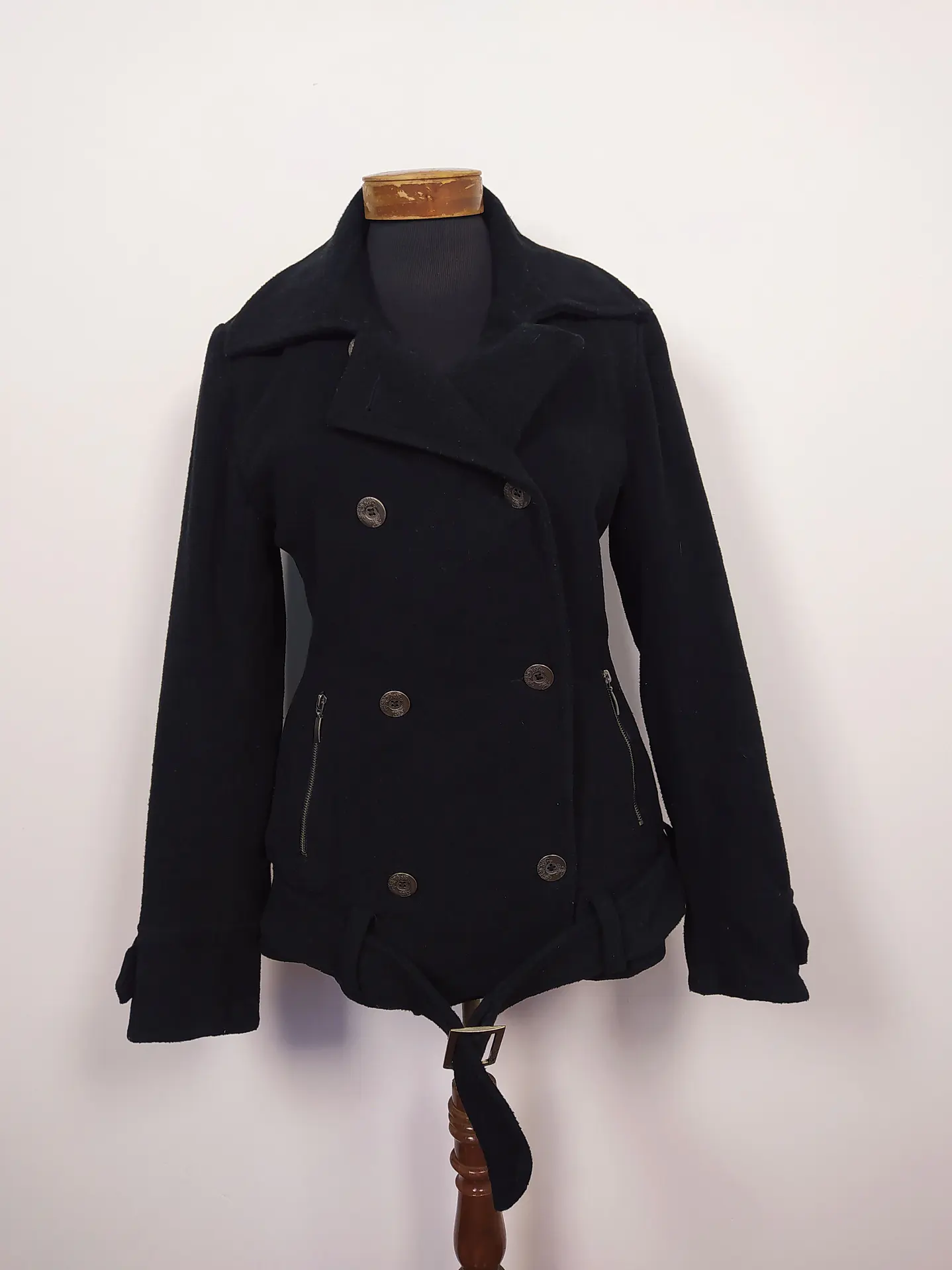 Abrigo Lana Urban Surface TALLA SM Negro - MM109 1