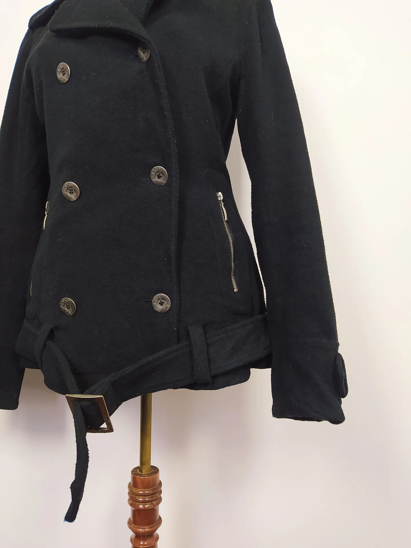 Abrigo Lana Urban Surface TALLA SM Negro - MM109 3
