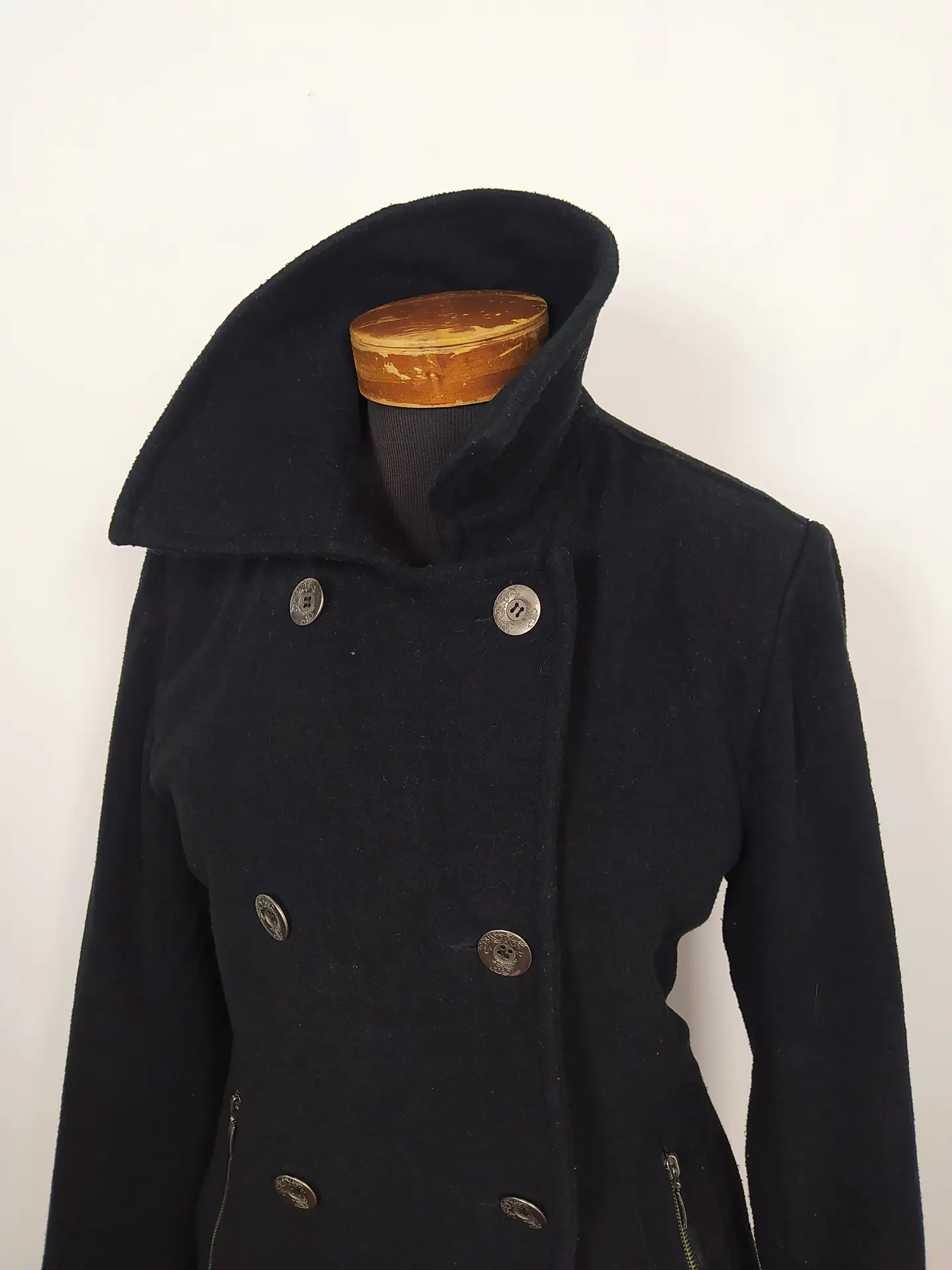 Abrigo Lana Urban Surface TALLA SM Negro - MM109 4