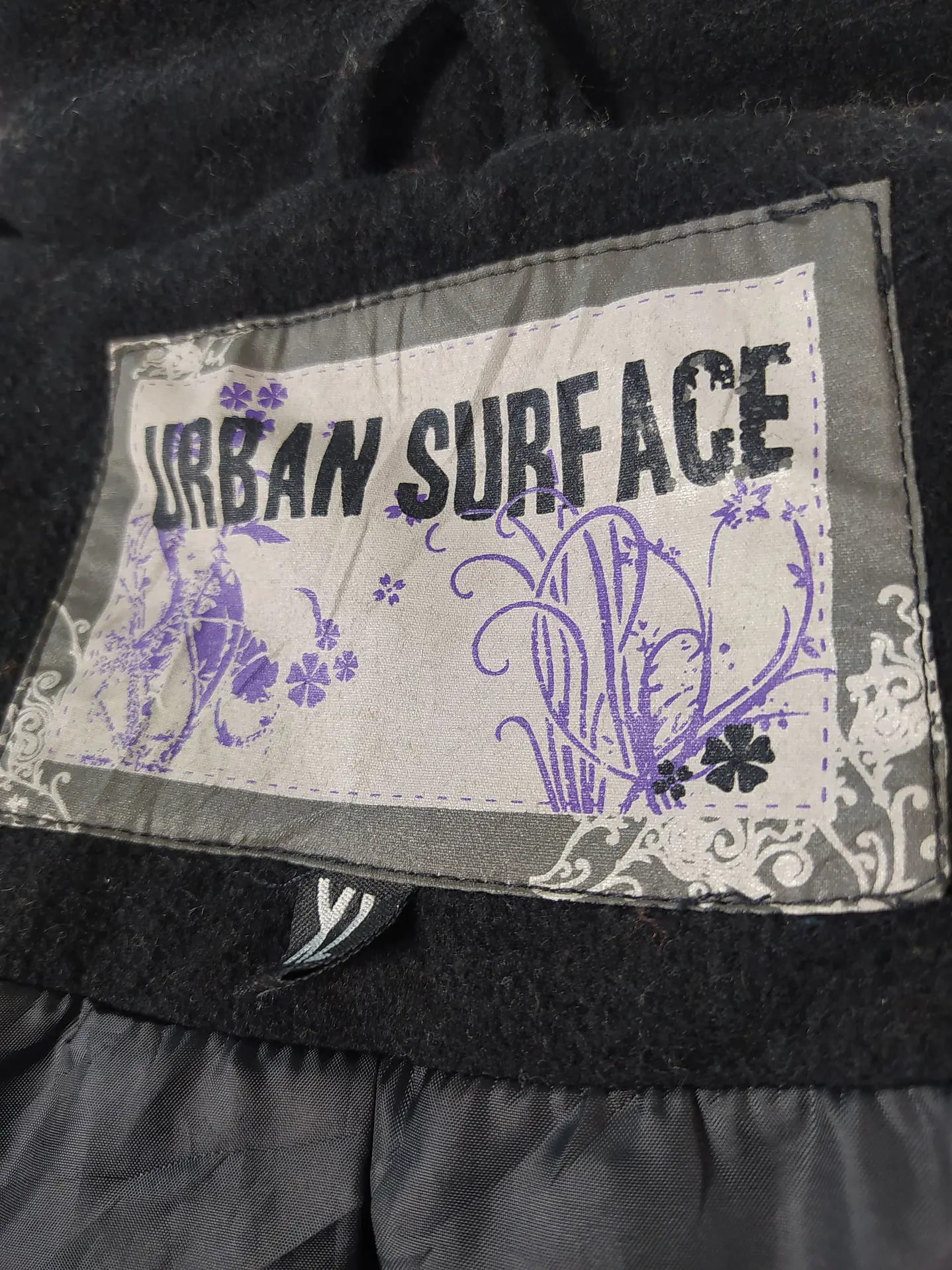 Abrigo Lana Urban Surface TALLA SM Negro - MM109 6