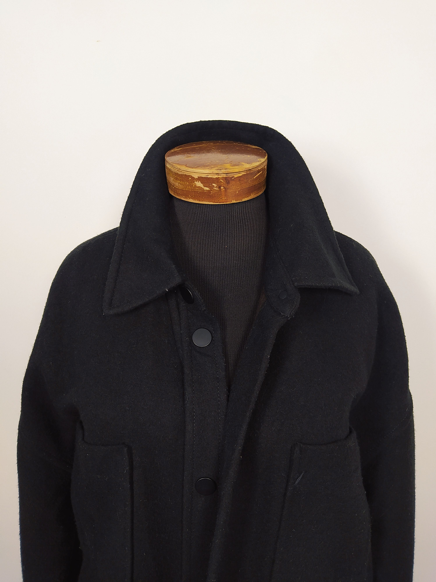 Abrigo lana Mango mujer TALLA TALLA LIBRE L A LA 3XL Negro - MM110 5