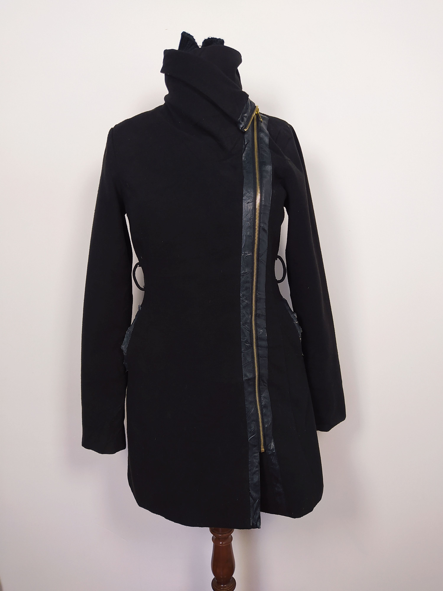 Abrigo lana mujer GUESS TALLA S Negro - MM115 2