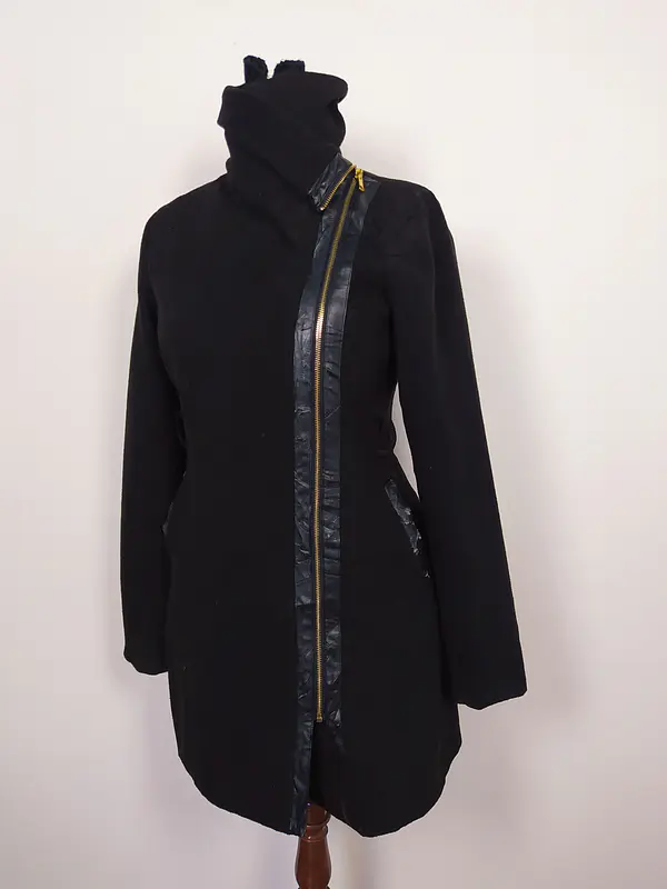 Abrigo lana mujer GUESS TALLA S Negro - MM115