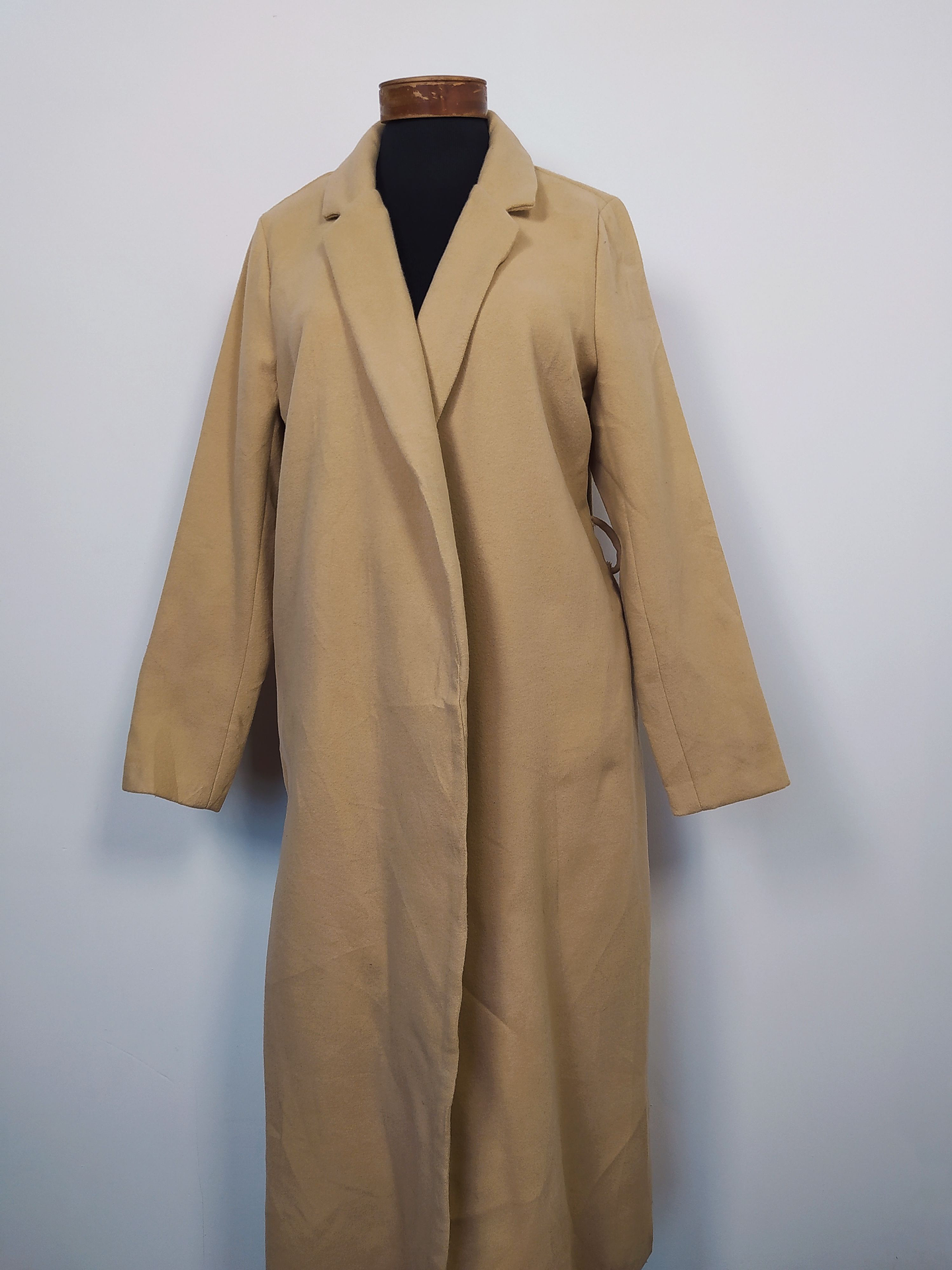 Abrigo mujer JustFabulous TALLA ML Beige - MM116 2