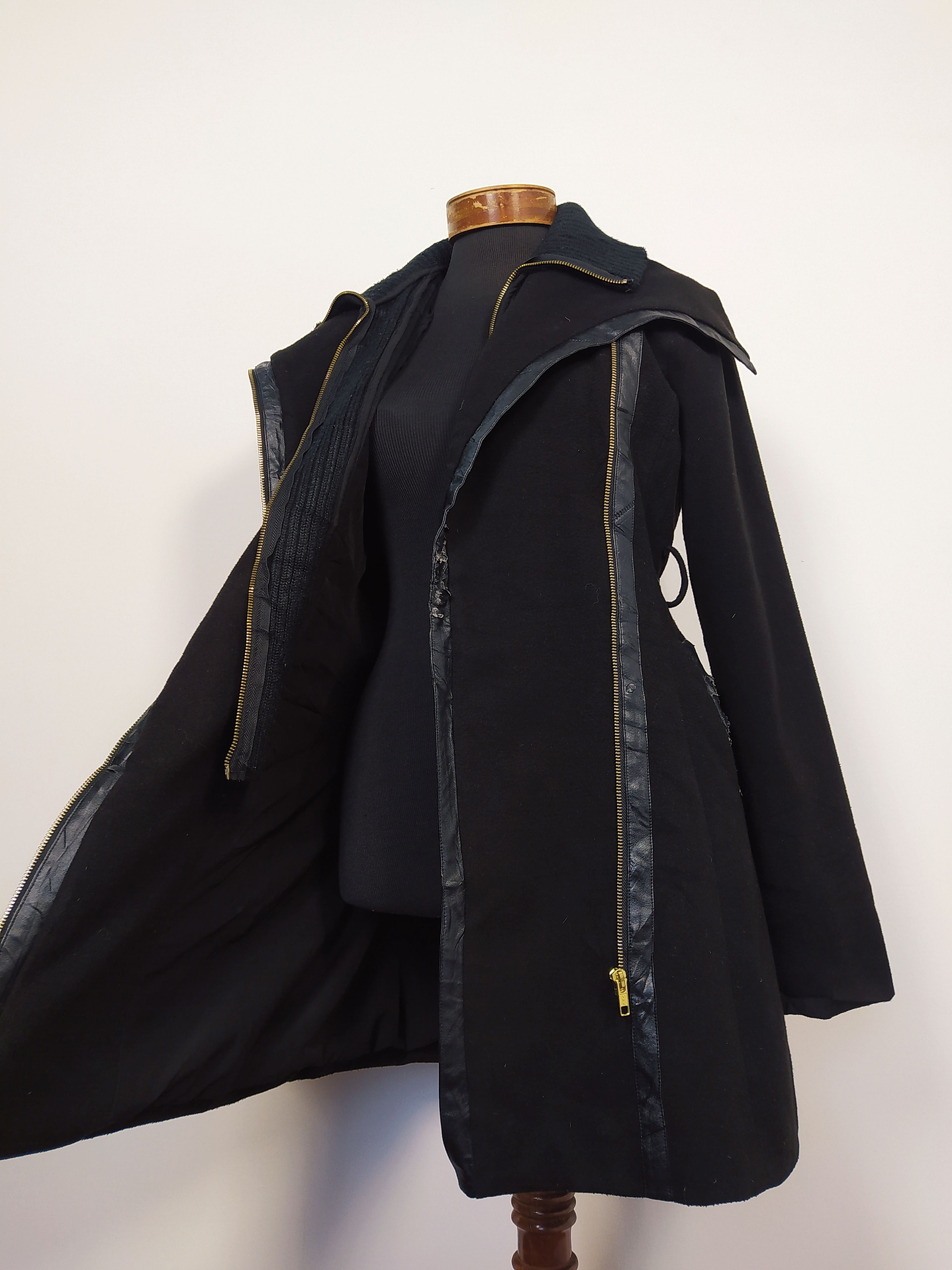 Abrigo lana mujer GUESS TALLA S Negro - MM115 4