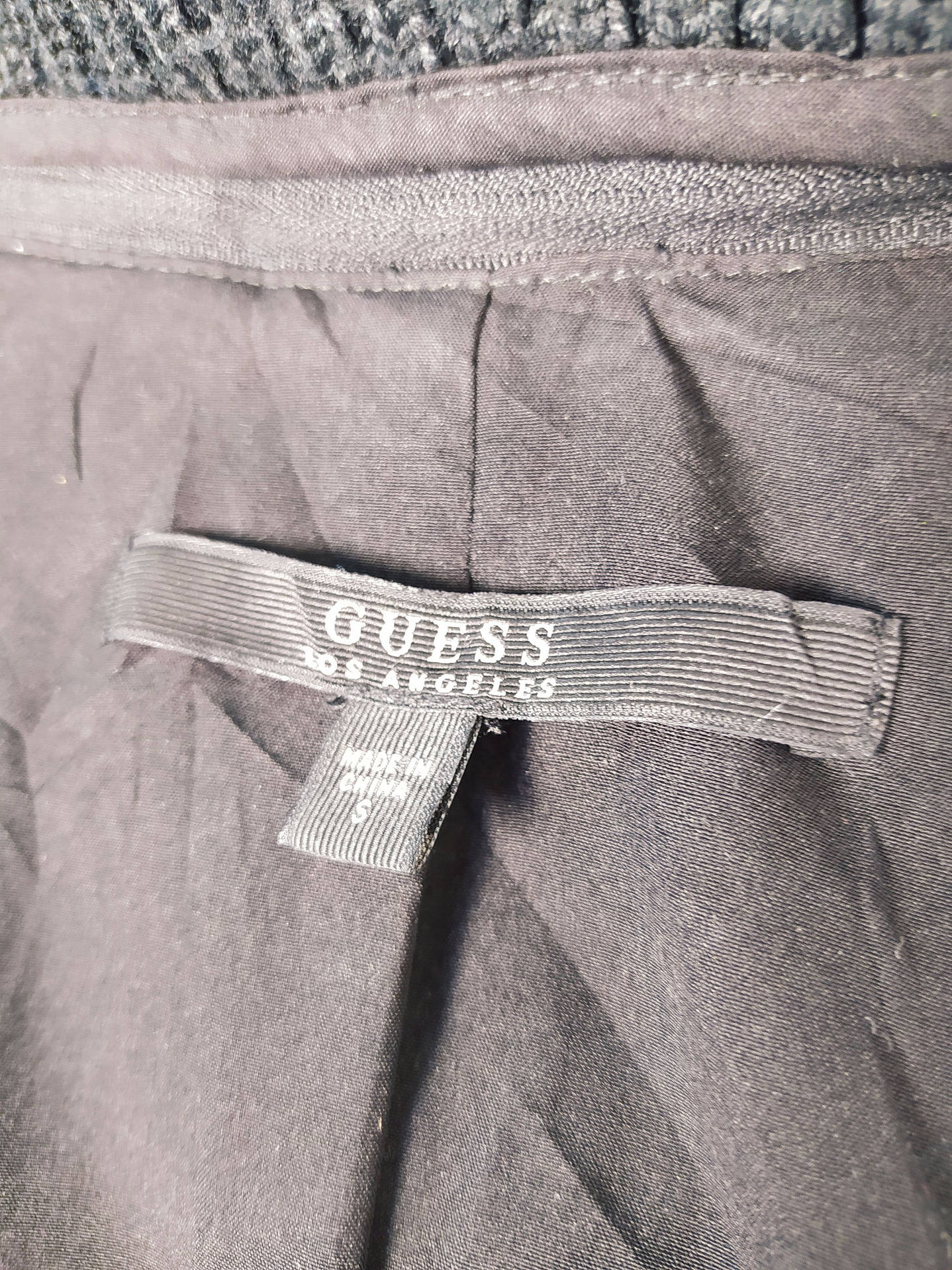 Abrigo lana mujer GUESS TALLA S Negro - MM115 9