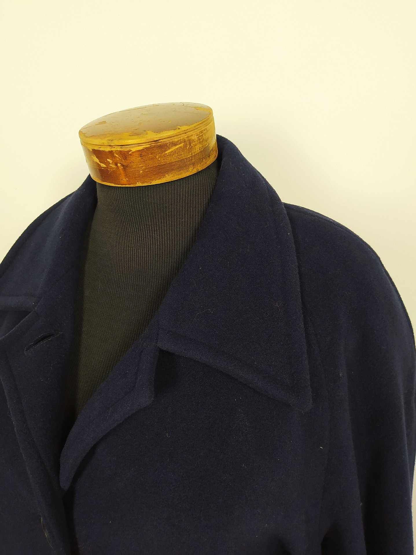 Abrigo mujer lana Erre Uve Dos El Corte Inglés TALLA LXL Azul Marino - MM124 4