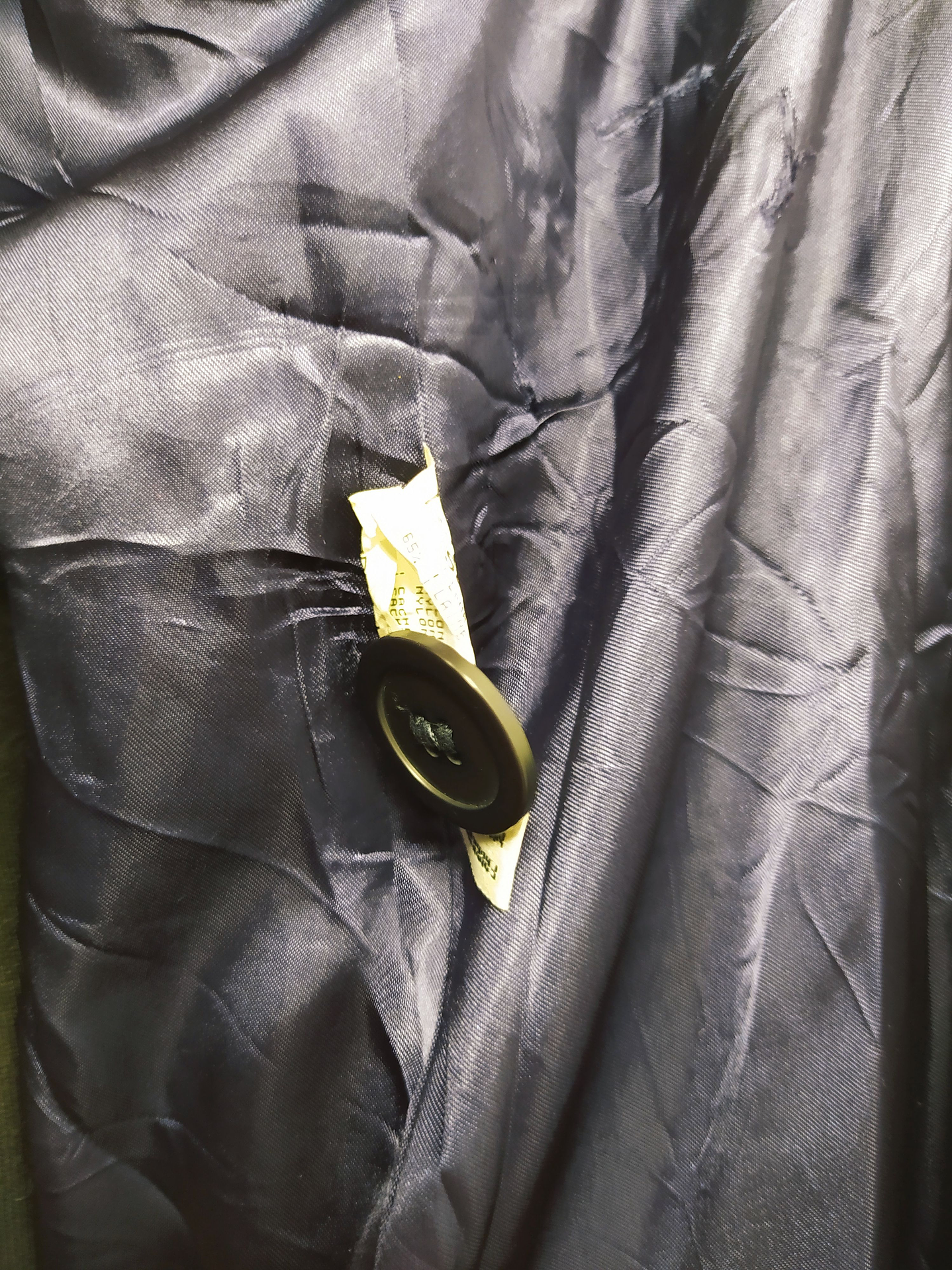 Abrigo mujer lana Erre Uve Dos El Corte Inglés TALLA LXL Azul Marino - MM124 6