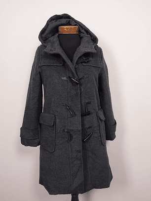 Abrigo Montgomery mujer RAF TALLA SM Plomo - MM131