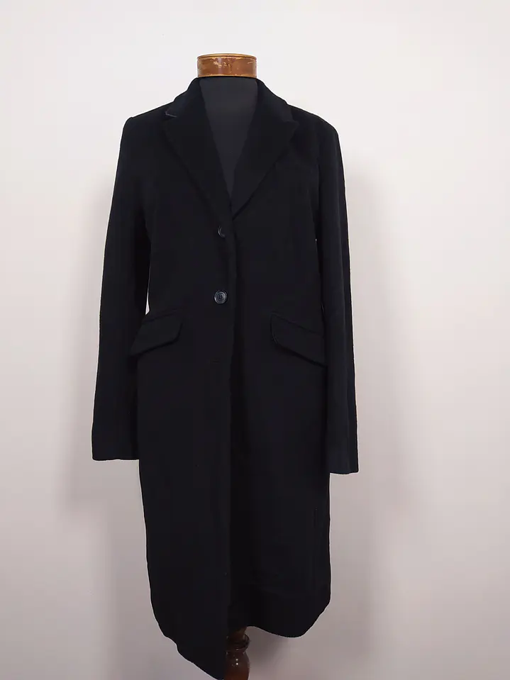 Abrigo mujer lana Liz Claiborne TALLA M Negro - MM134 1