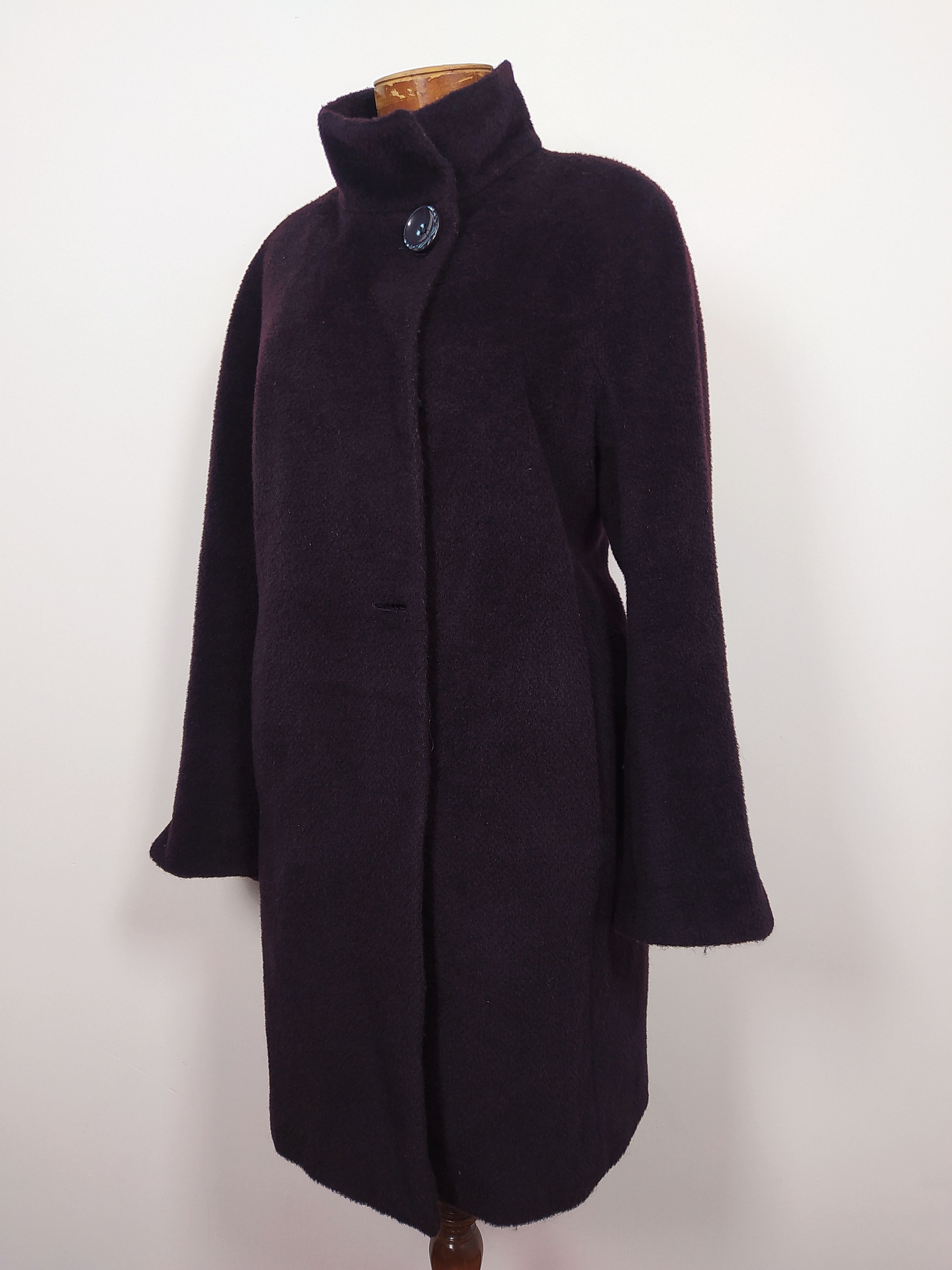 Abrigo mujer lana y alpaca Hilary Radley TALLA L Cirula violeta oscuro - MM133 2