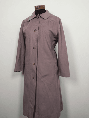 Abrigo largo Sears mujer TALLA M Lila romatico- MM132