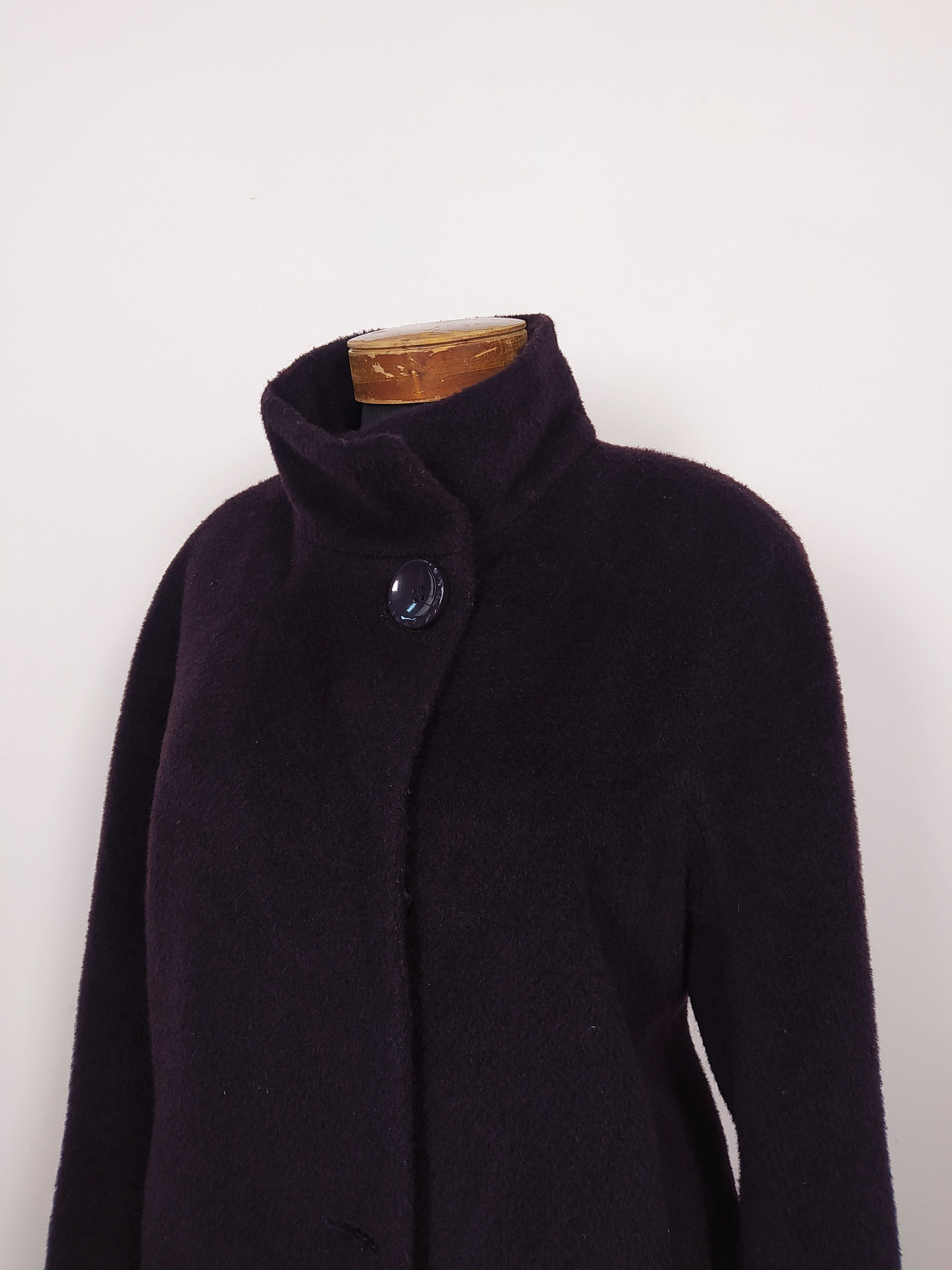 Abrigo mujer lana y alpaca Hilary Radley TALLA L Cirula violeta oscuro - MM133 4