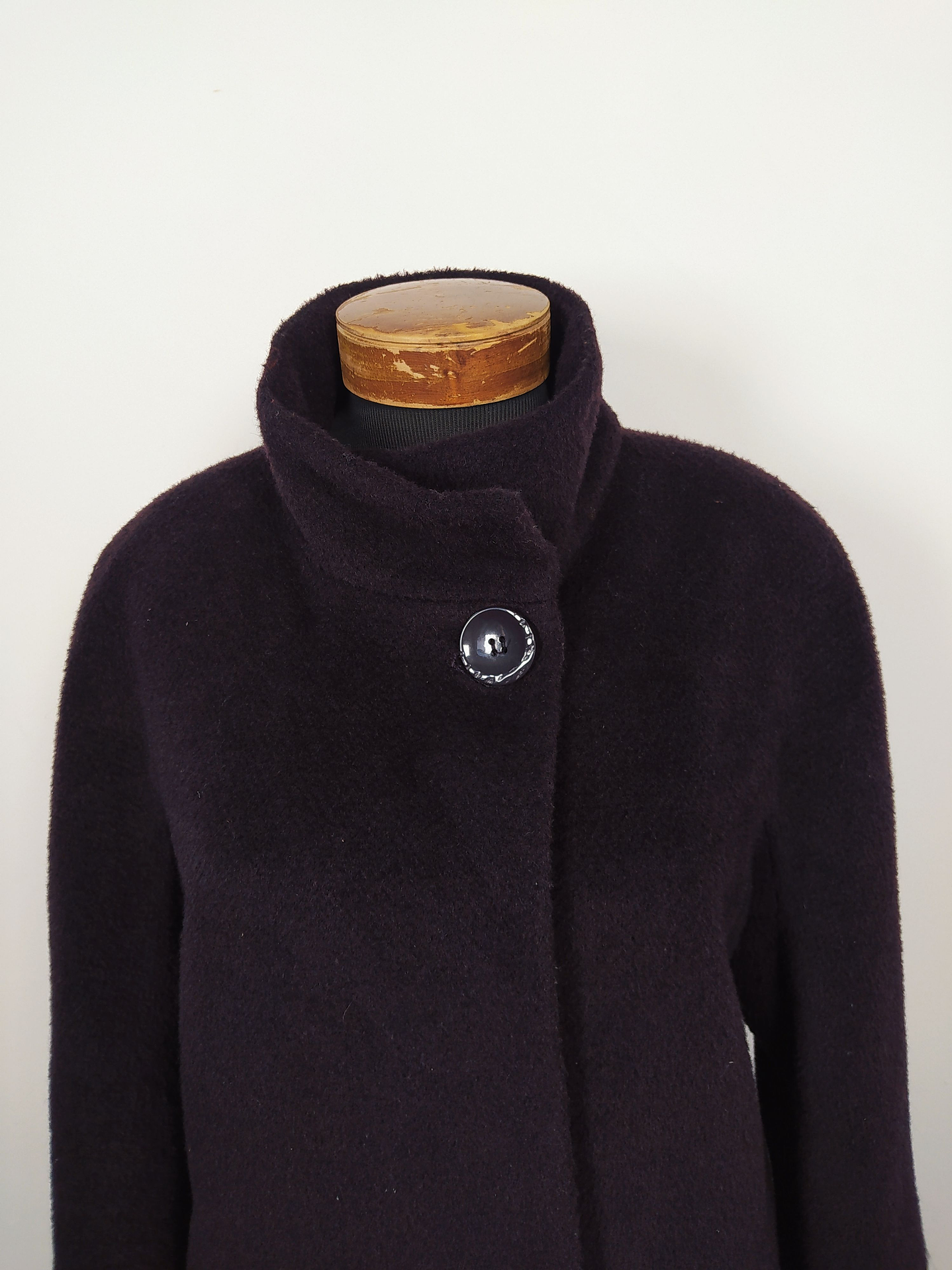 Abrigo mujer lana y alpaca Hilary Radley TALLA L Cirula violeta oscuro - MM133 5