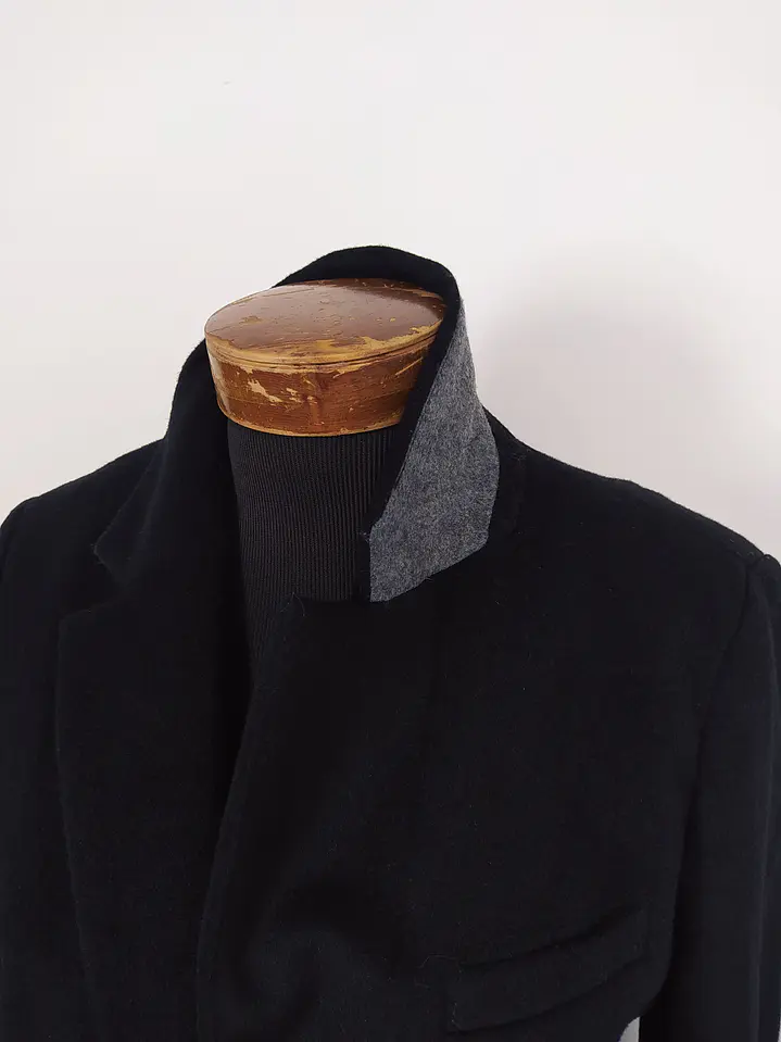 Abrigo mujer lana Liz Claiborne TALLA M Negro - MM134 4