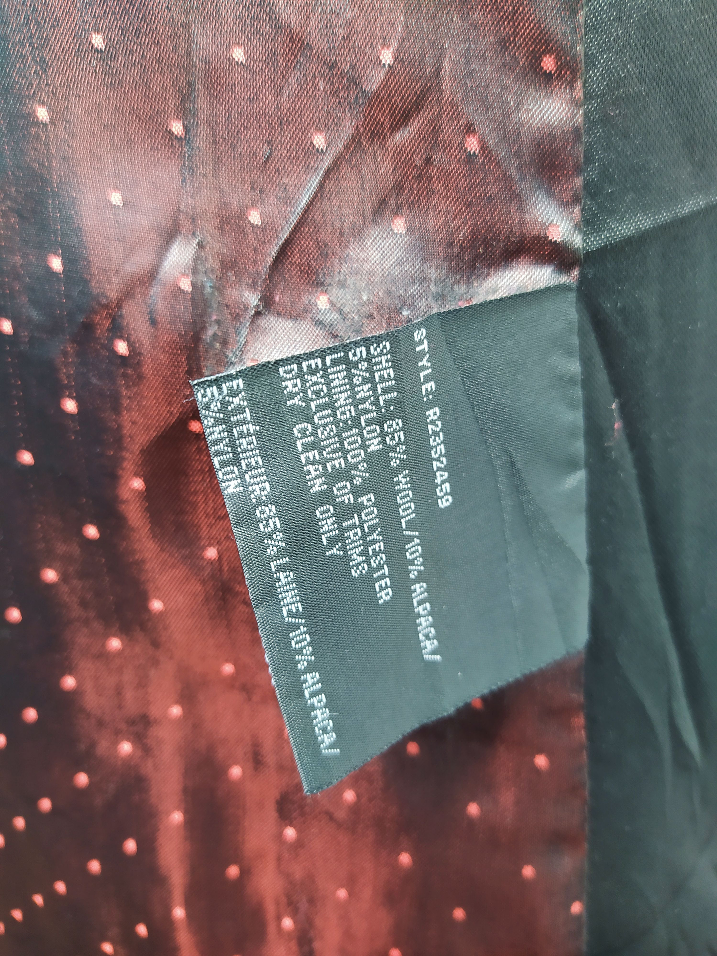 Abrigo mujer lana y alpaca Hilary Radley TALLA L Cirula violeta oscuro - MM133 8