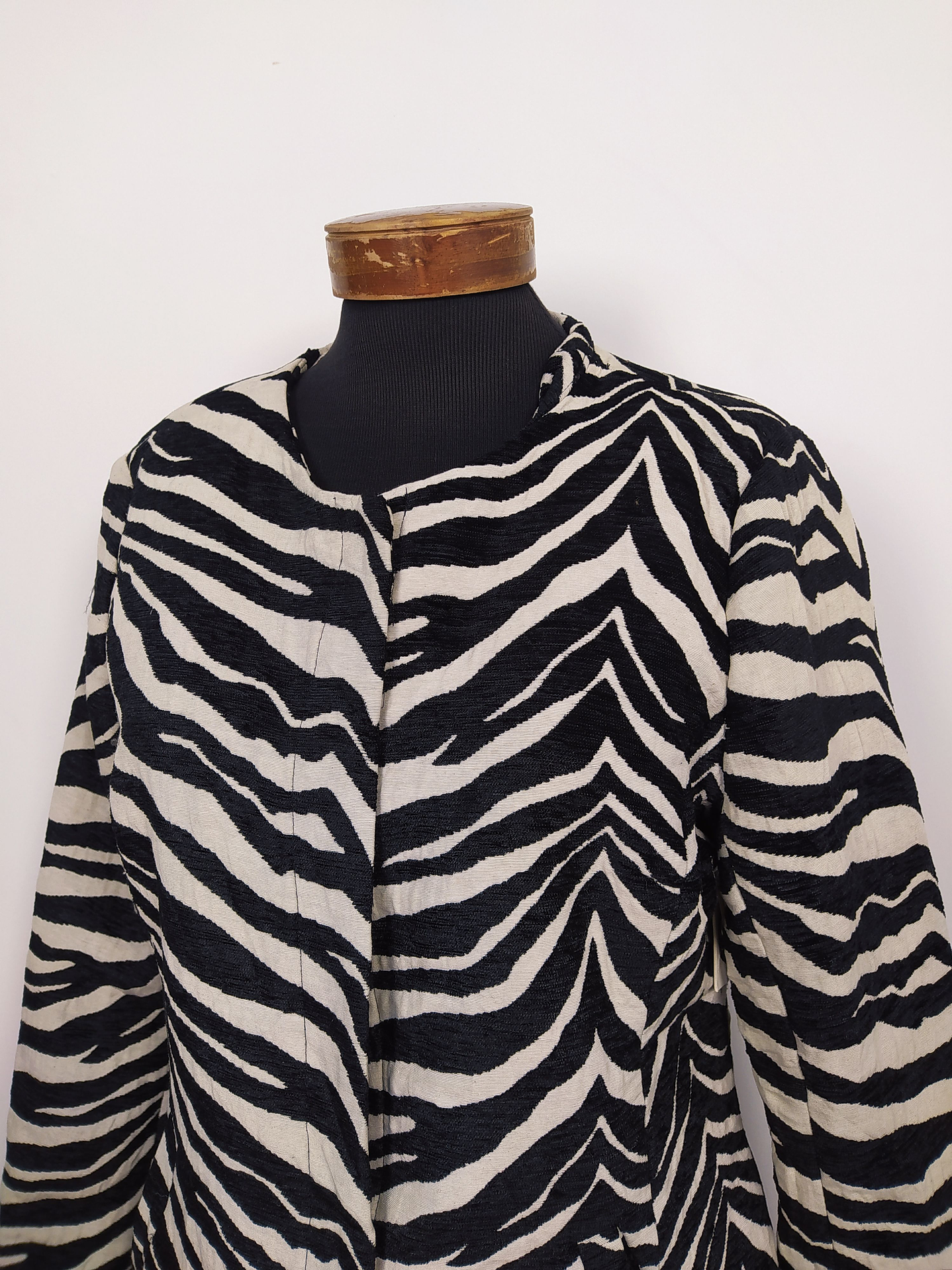 Abrigo mujer Luii animal print Cebra nuevo TALLA M - MM139 3